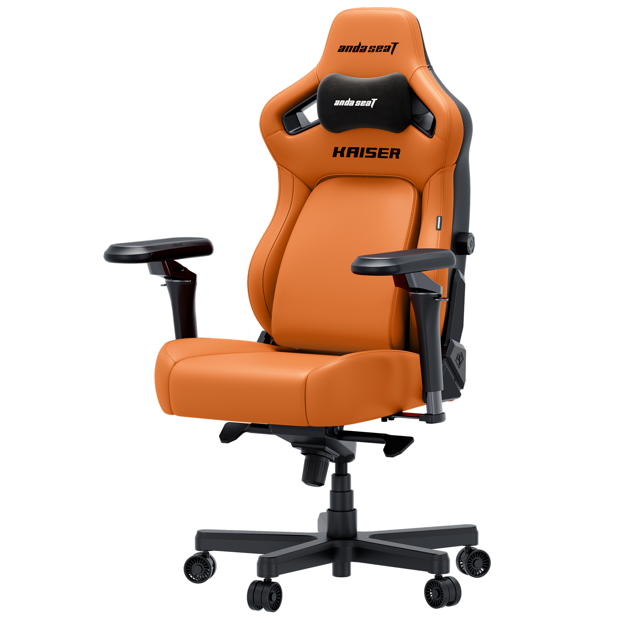Крісло геймерське Anda Seat Kaiser 4 V2 Size XL Orange (871488831) недорого