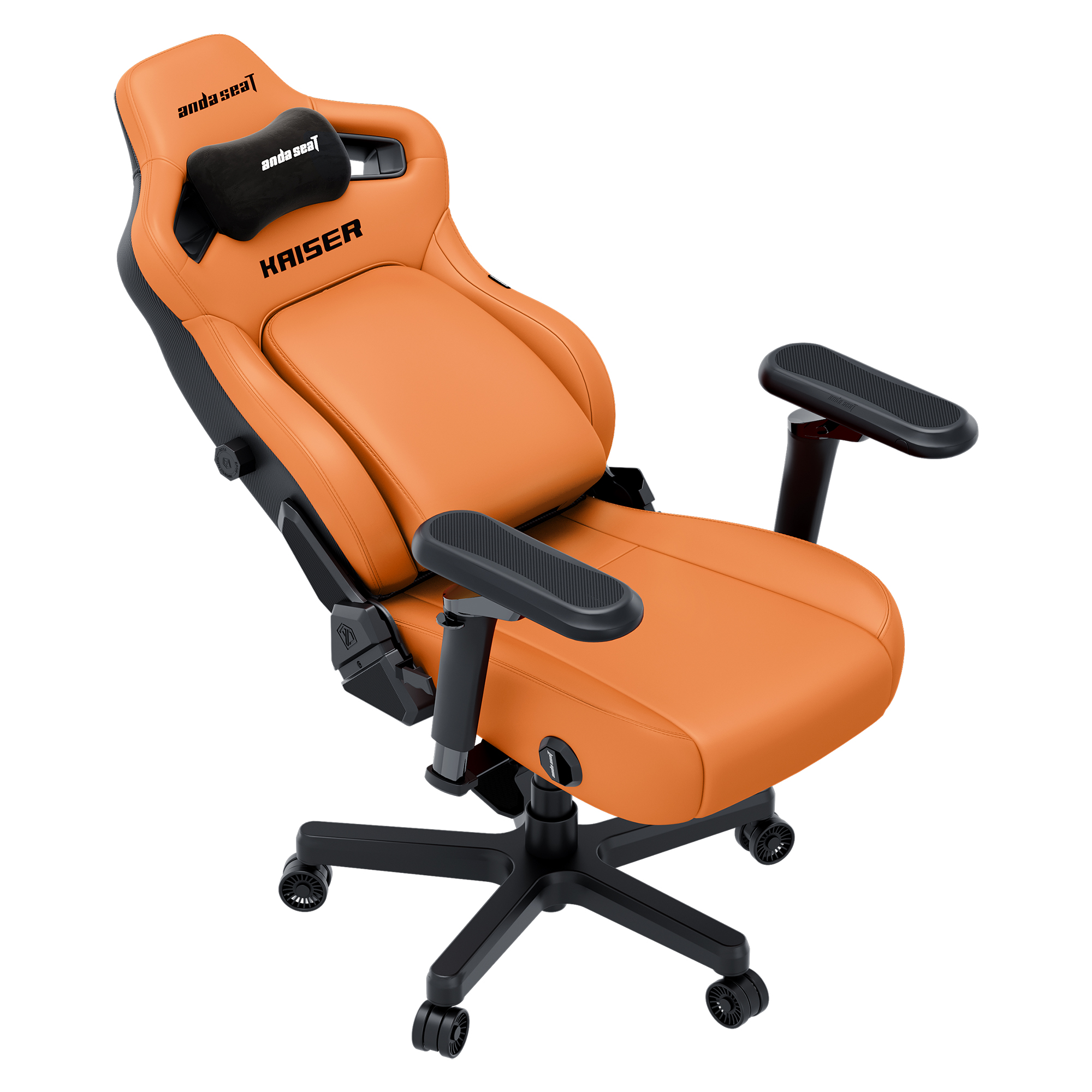 Крісло геймерське Anda Seat Kaiser 4 V2 Size XL Orange (871488831) дешево