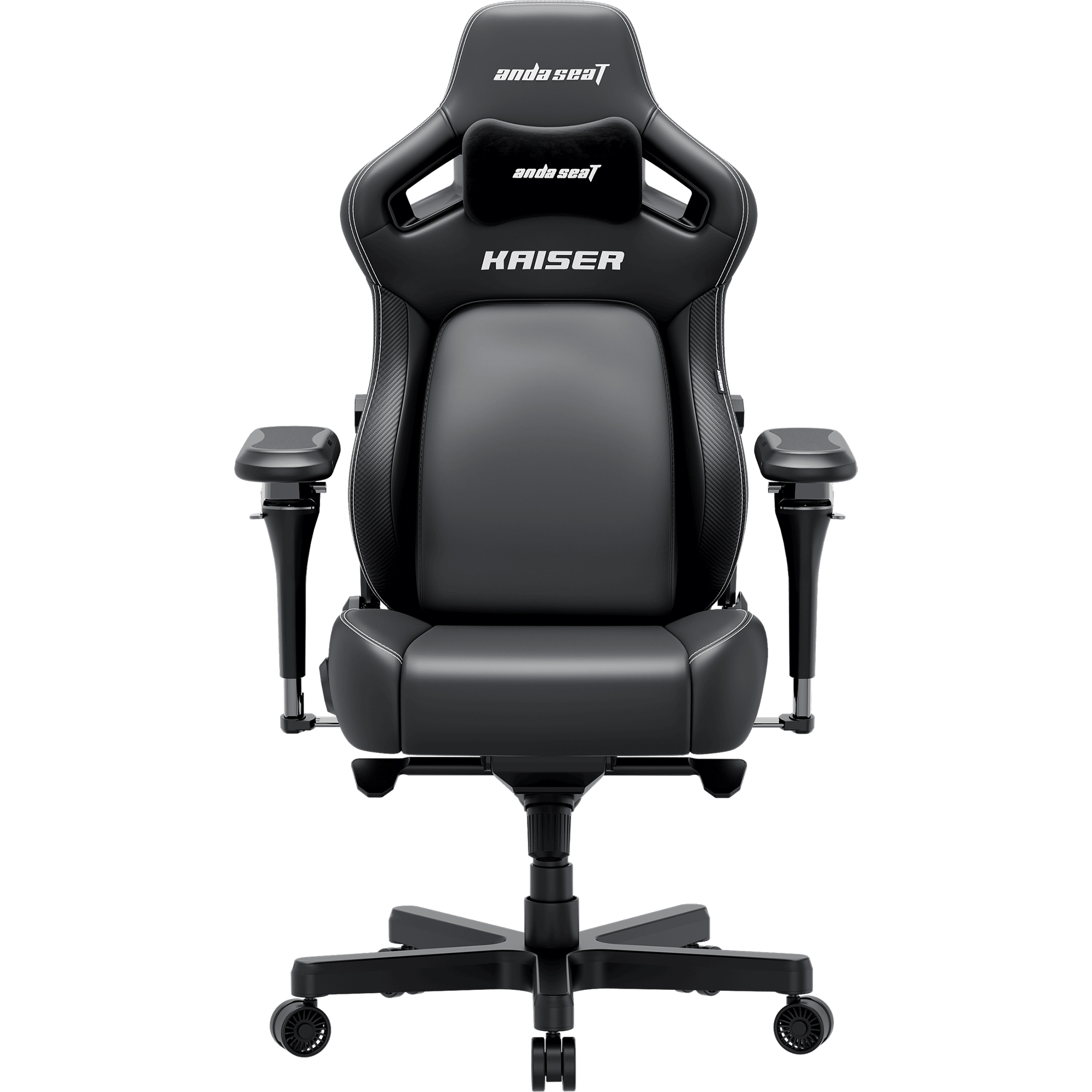 Крісло геймерське Anda Seat Kaiser 4 V2 Size XL PVC Black (871488832) с доставкой