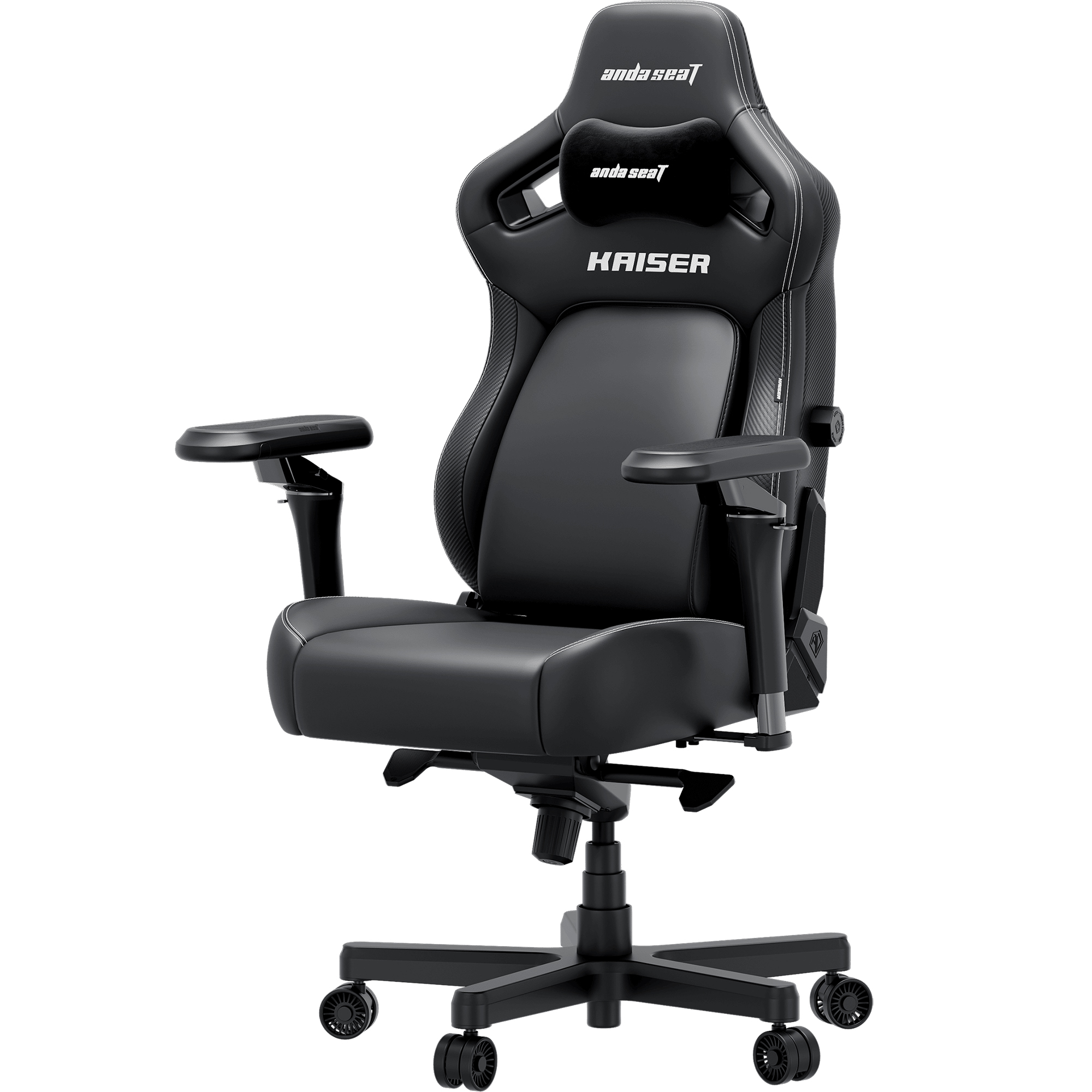 Крісло геймерське Anda Seat Kaiser 4 V2 Size XL PVC Black (871488832) недорого