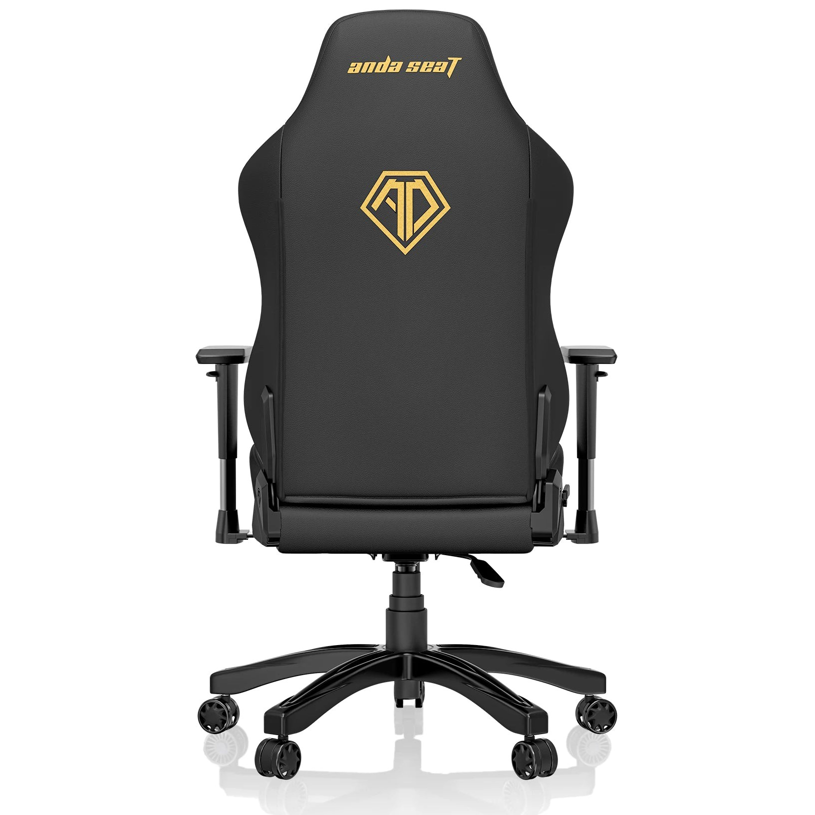 Кресло геймерское Anda Seat Phantom 3 L Black/Gold (87524367) в Украине