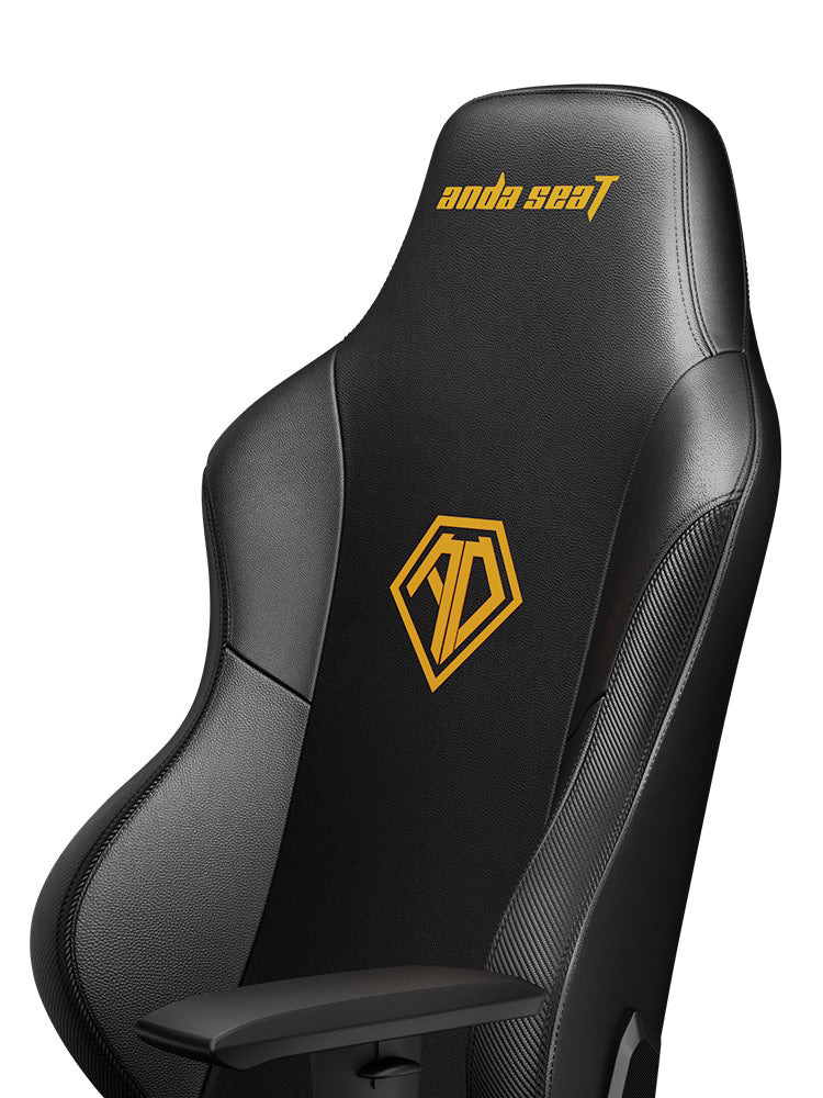Кресло геймерское Anda Seat Phantom 3 L Black/Gold (87524367) в интернет-магазине