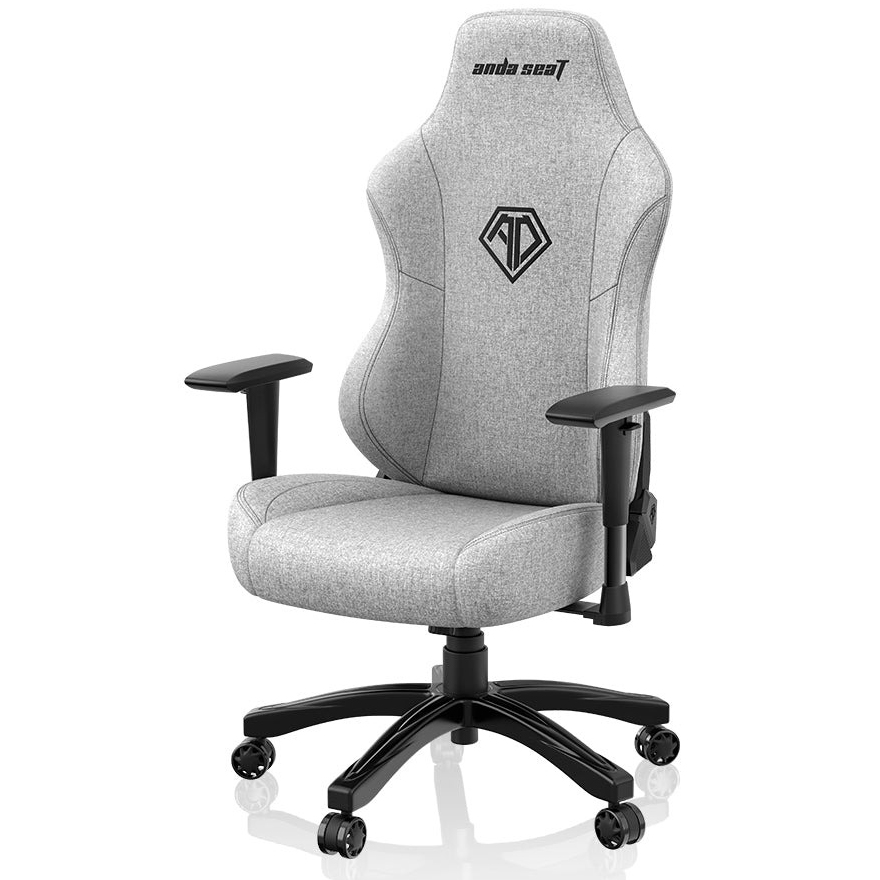 Кресло геймерское Anda Seat Phantom 3 L Linen Grey (87524366) недорого