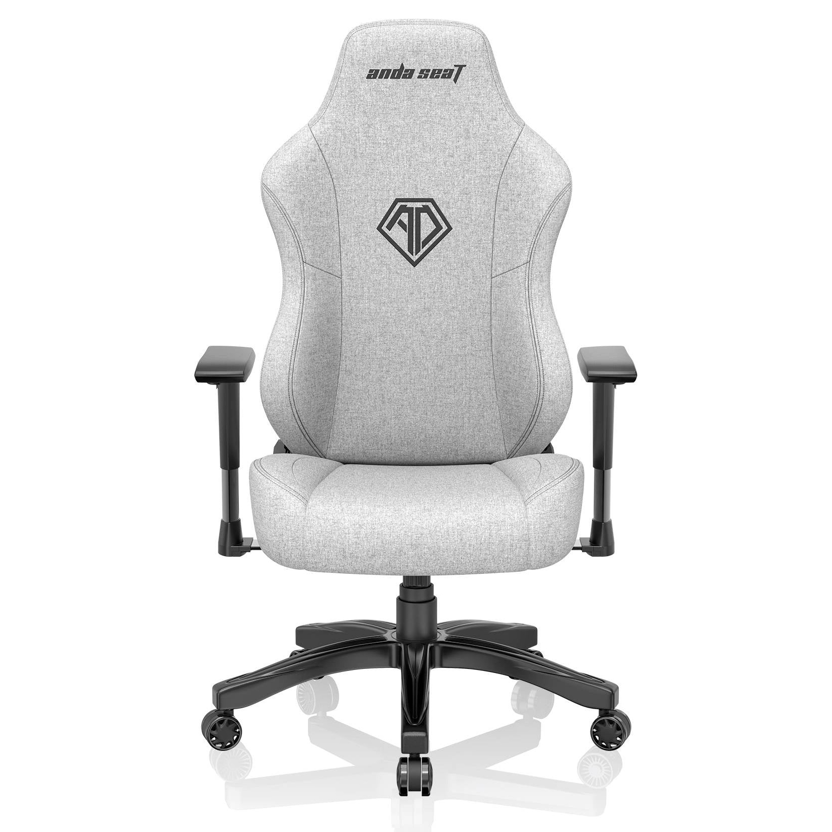 Кресло геймерское Anda Seat Phantom 3 L Linen Grey (87524366) с доставкой