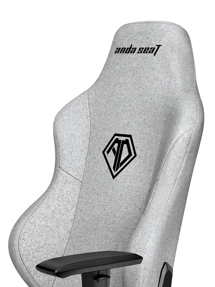Кресло геймерское Anda Seat Phantom 3 L Linen Grey (87524366) в интернет-магазине