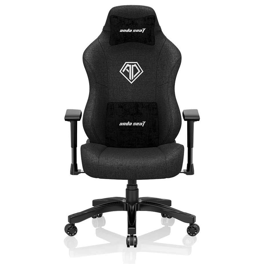 Крісло геймерське Anda Seat Phantom 3 Size L Fabric Black (87735973) дешево