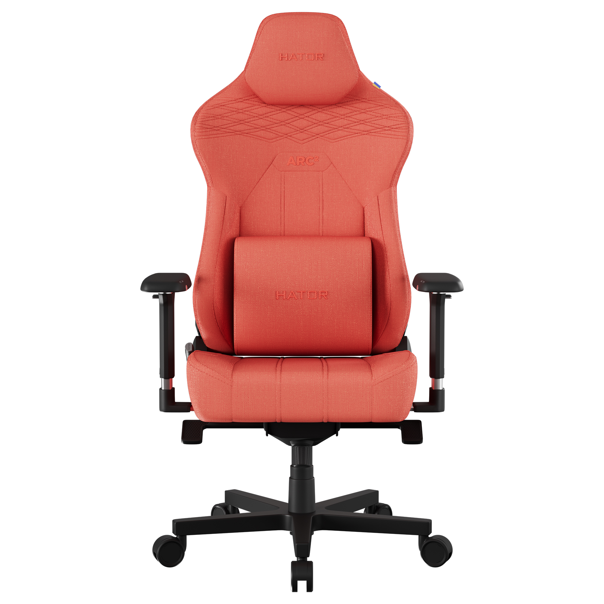 Крісло геймерське Hator Arc 2 Fabric Чорний, Orange (781470328) недорого