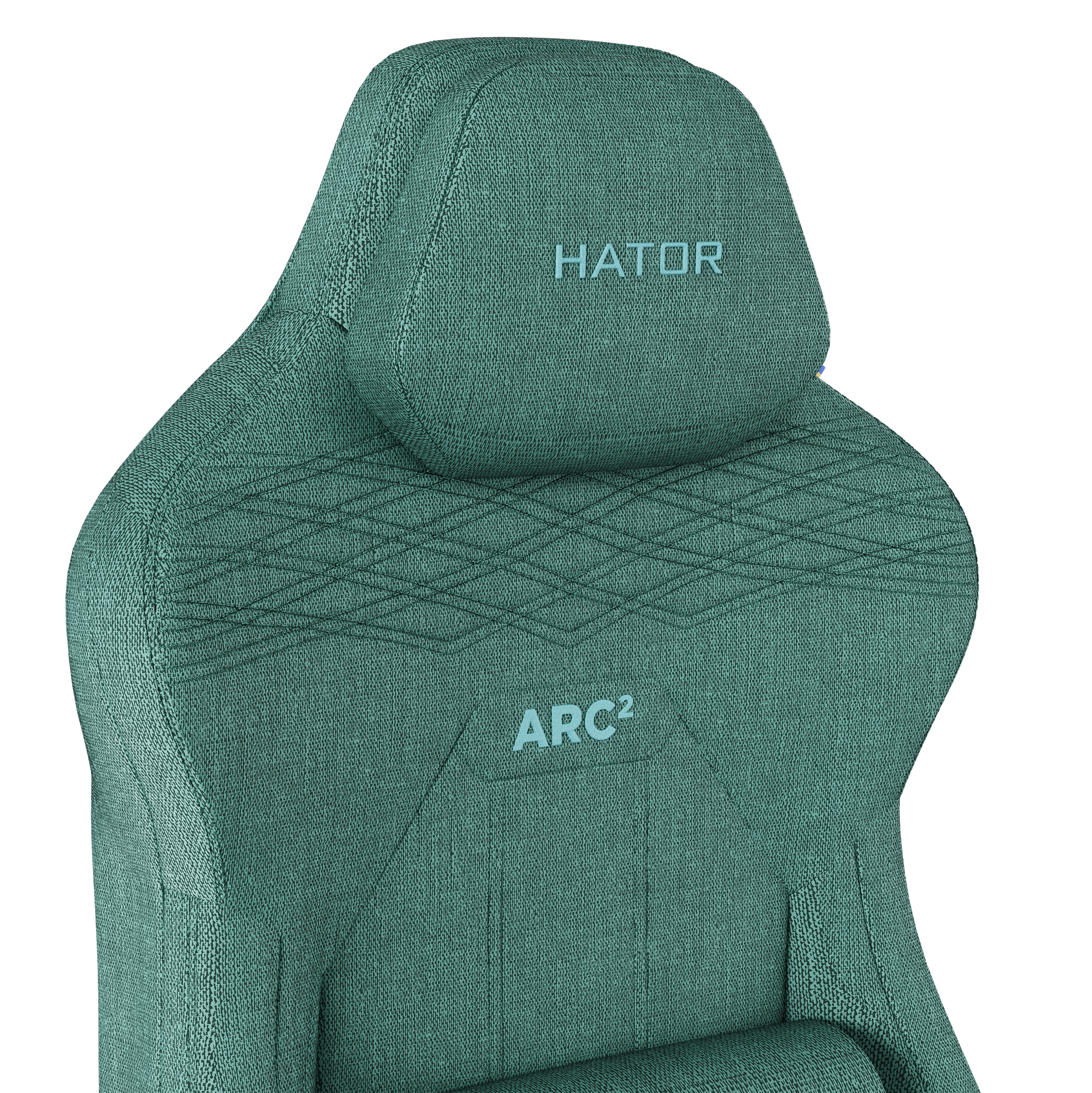 Крісло геймерське Hator Arc 2 Fabric Чорний, Emerald (781470327) недорого