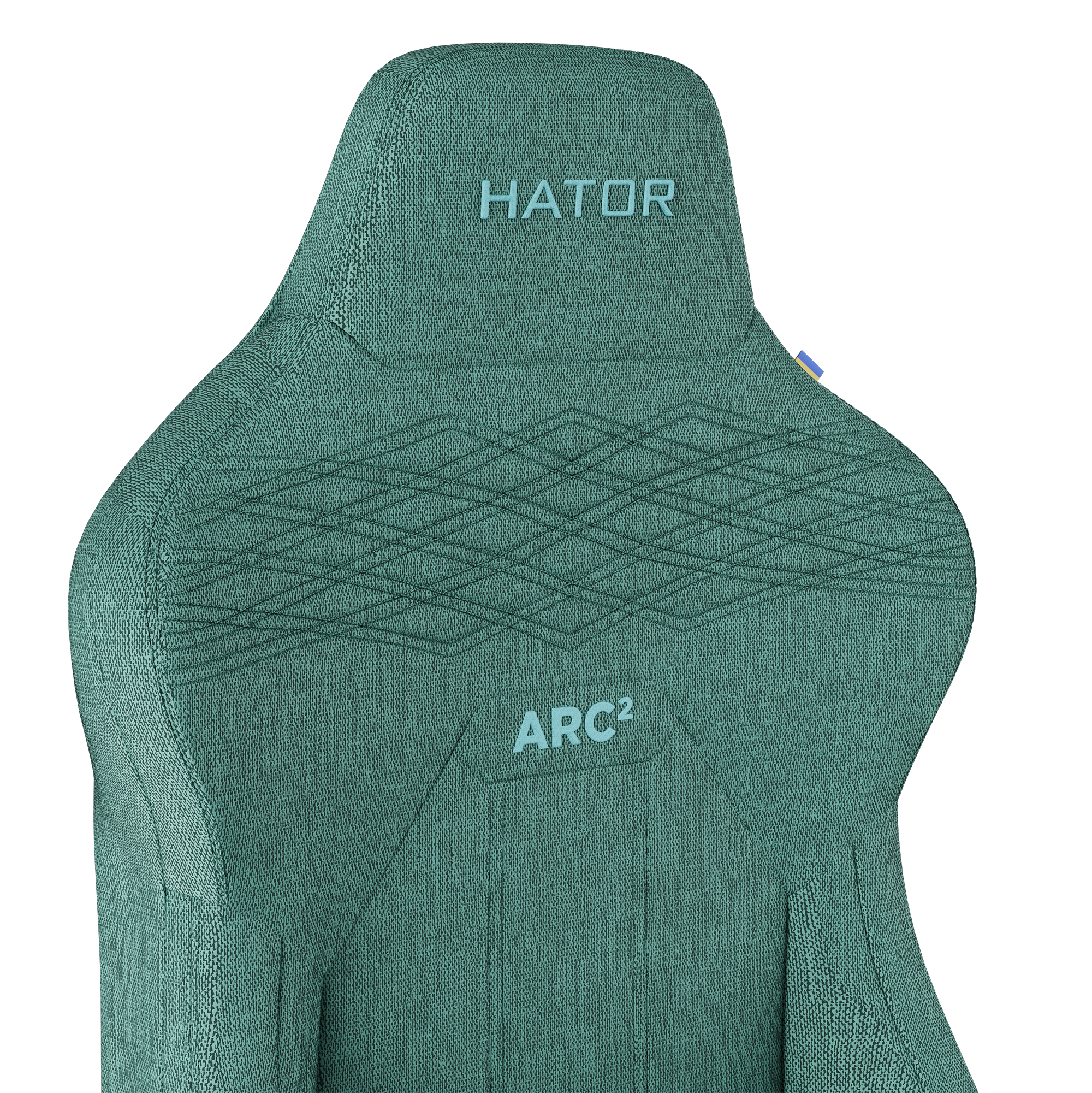 Крісло геймерське Hator Arc 2 Fabric Чорний, Emerald (781470327) купить