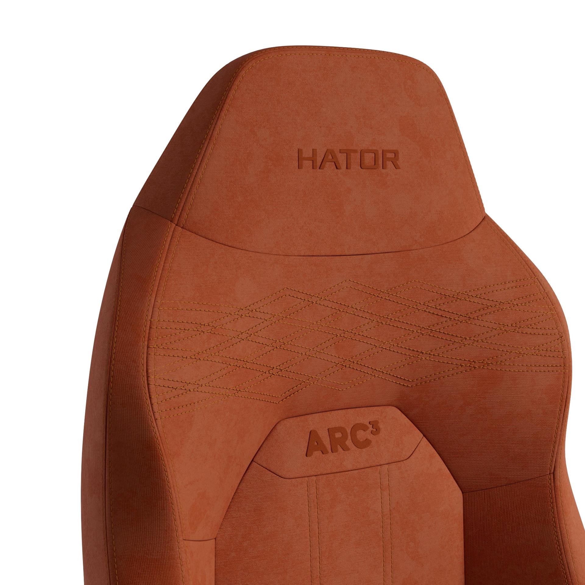 Крісло геймерське Hator Arc 3 S Velour Orange (781489156) купить