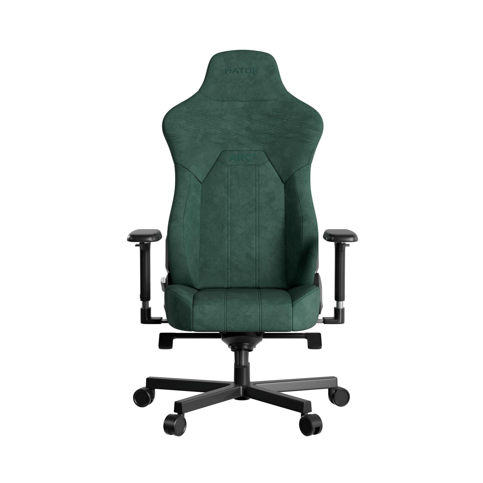 Кресло геймерское Hator Arc 3 XL Velour Emerald (781489162) дешево