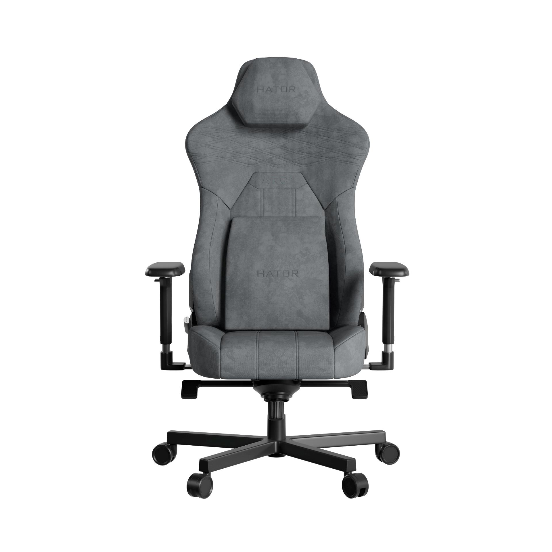 Кресло геймерское Hator Arc 3 XL Velour Grey (781489161) недорого