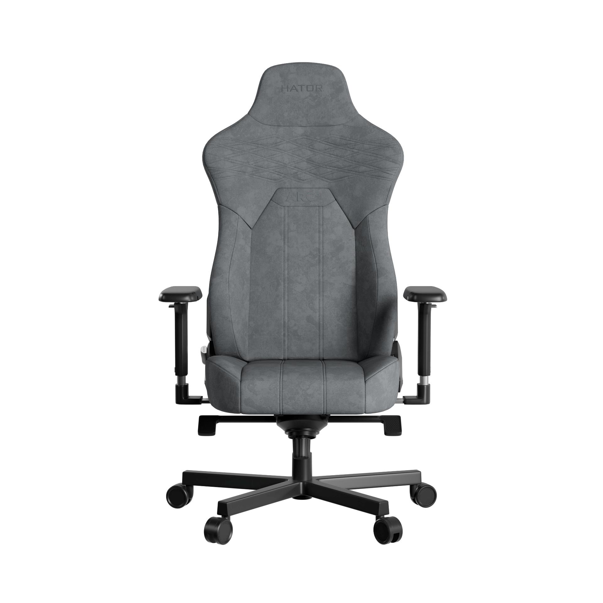 Кресло геймерское Hator Arc 3 XL Velour Grey (781489161) дешево
