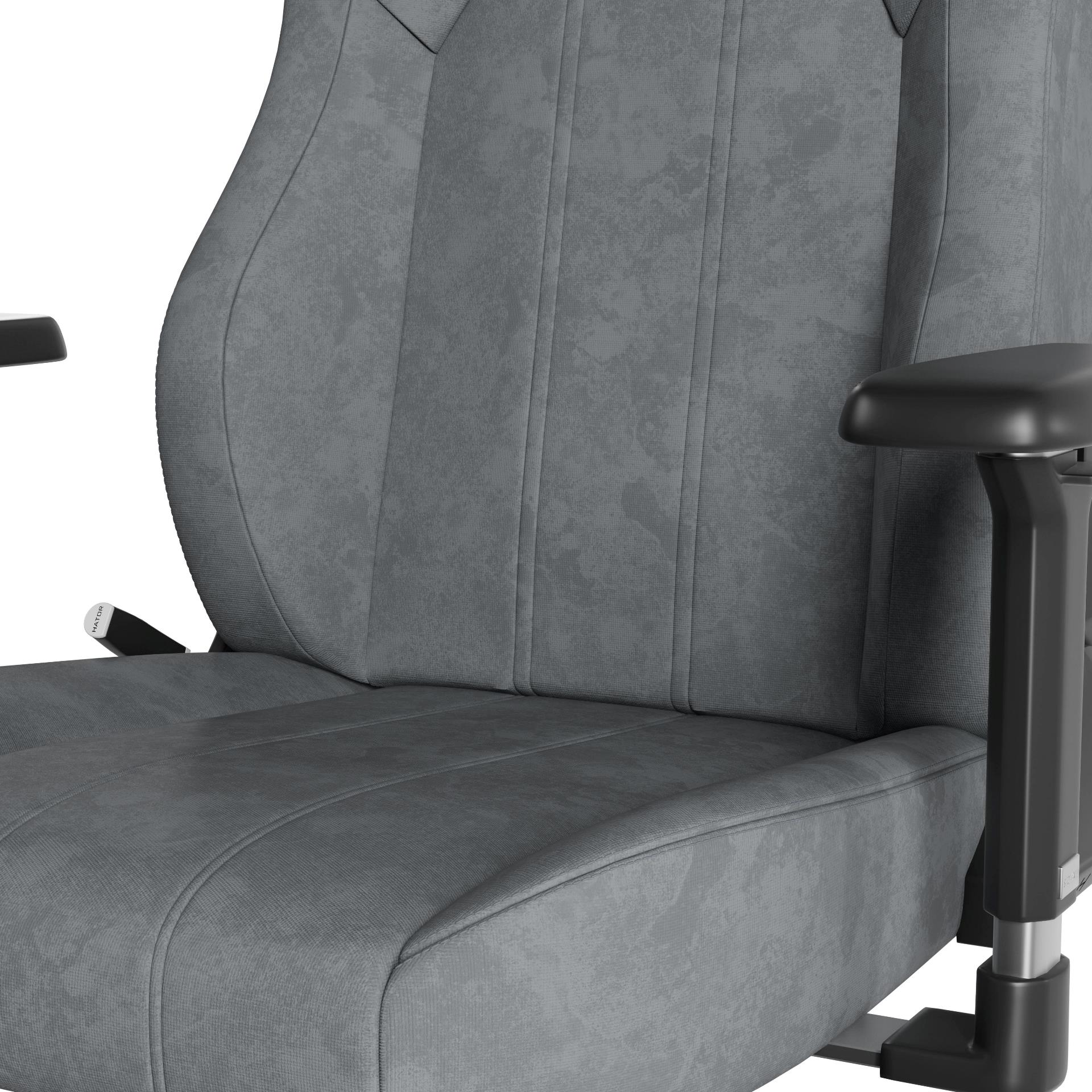 Кресло геймерское Hator Arc 3 XL Velour Grey (781489161) цена