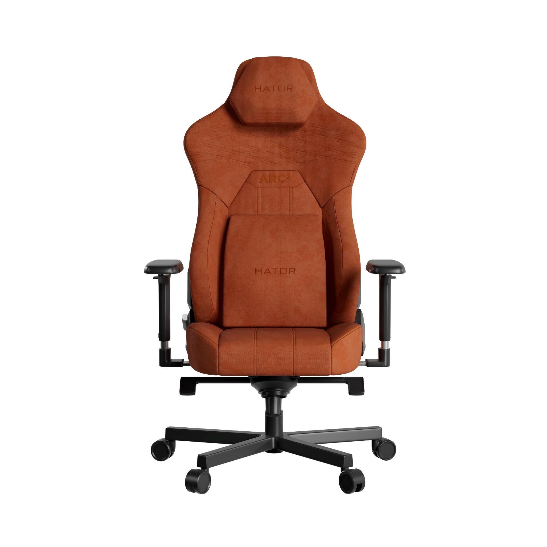 Крісло геймерське Hator Arc 3 XL Velour Orange (781489163) недорого