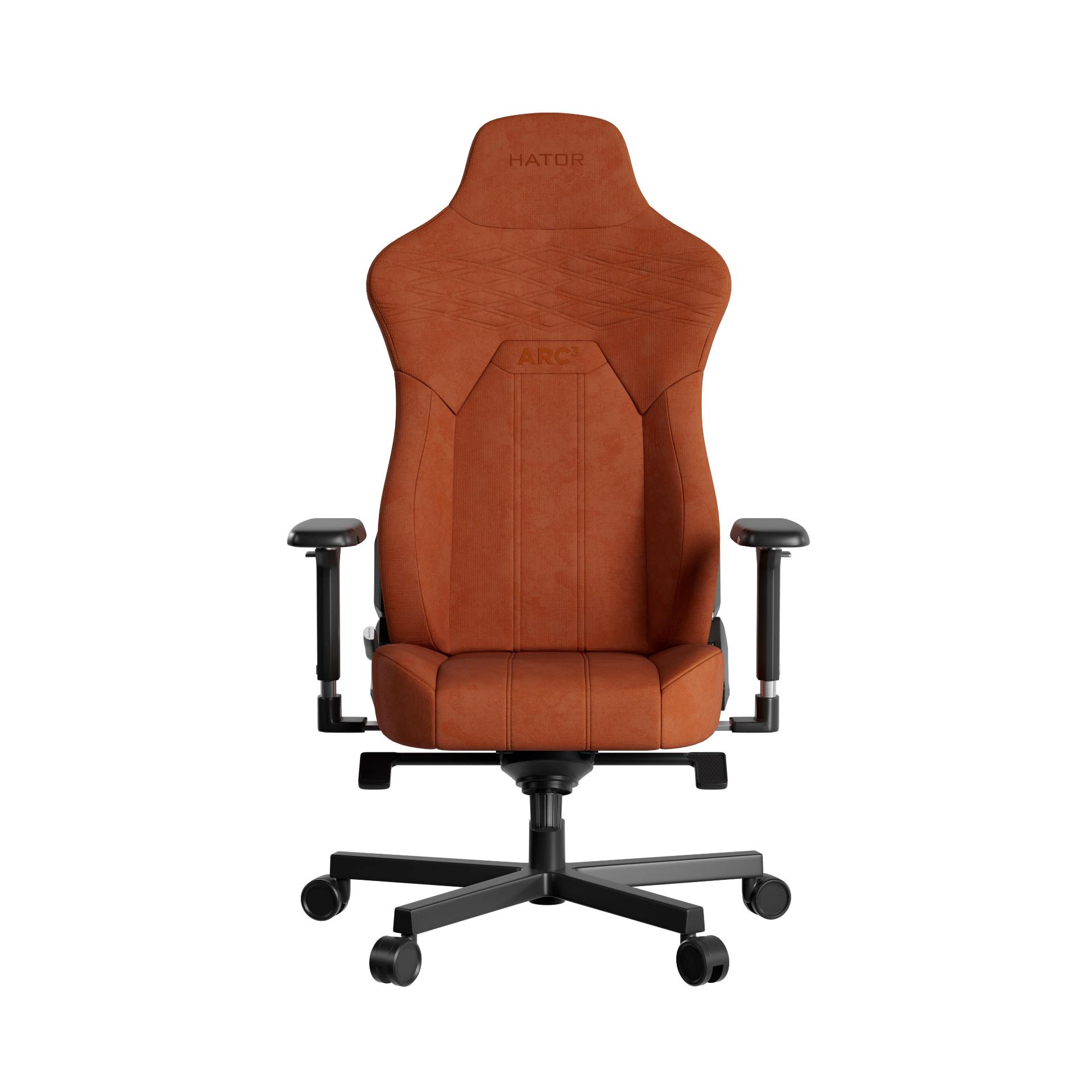 Крісло геймерське Hator Arc 3 XL Velour Orange (781489163) дешево