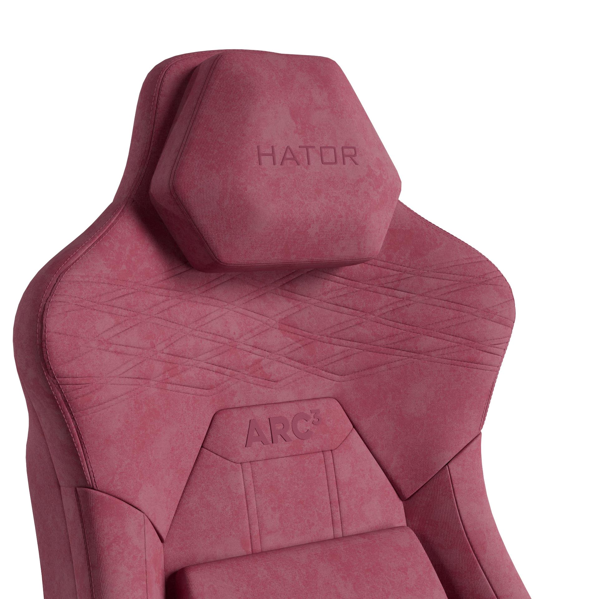 Кресло геймерское Hator Arc 3 XL Velour Orchid Pink (781489159) kupistul