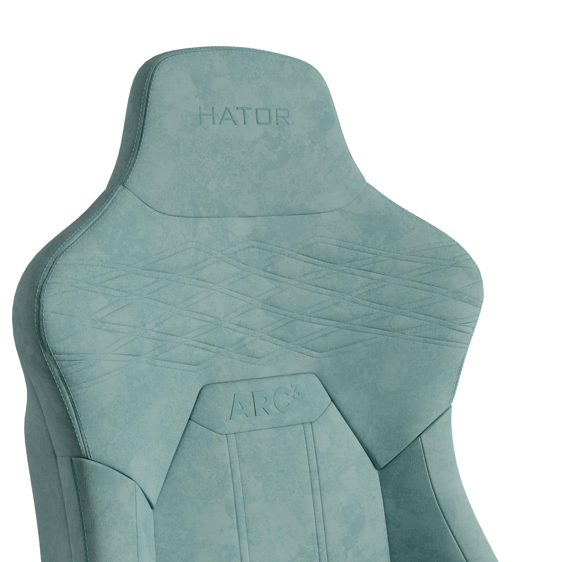 Кресло геймерское Hator Arc 3 XL Velour Turquoise (781489158) купить