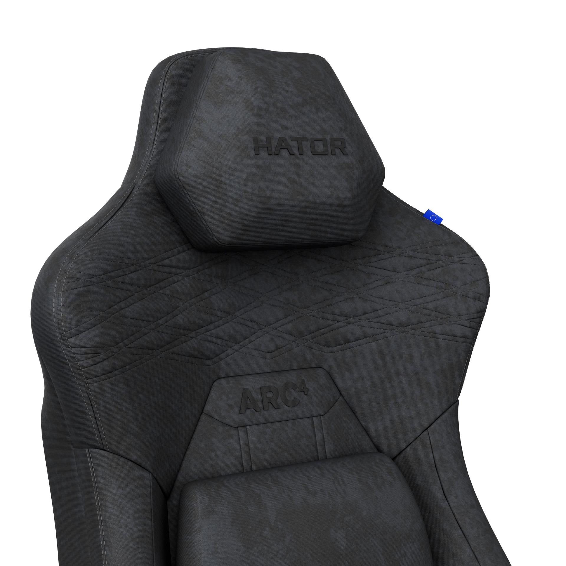 Крісло геймерське Hator Arc 4 XXL Velour Black (781489165) фото