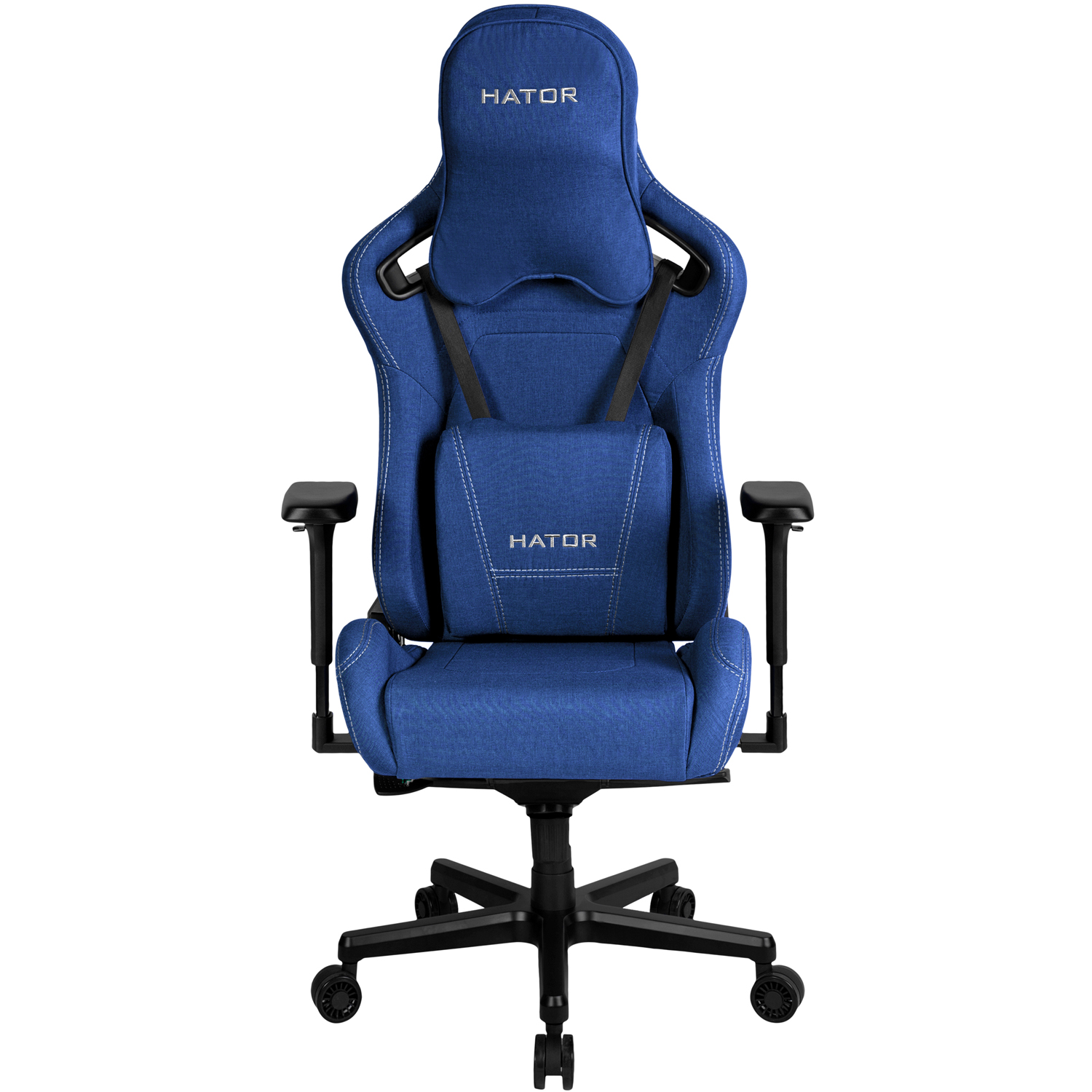 Кресло геймерское Hator Arc Fabric Черный, Jeans Blue (78527679) дешево
