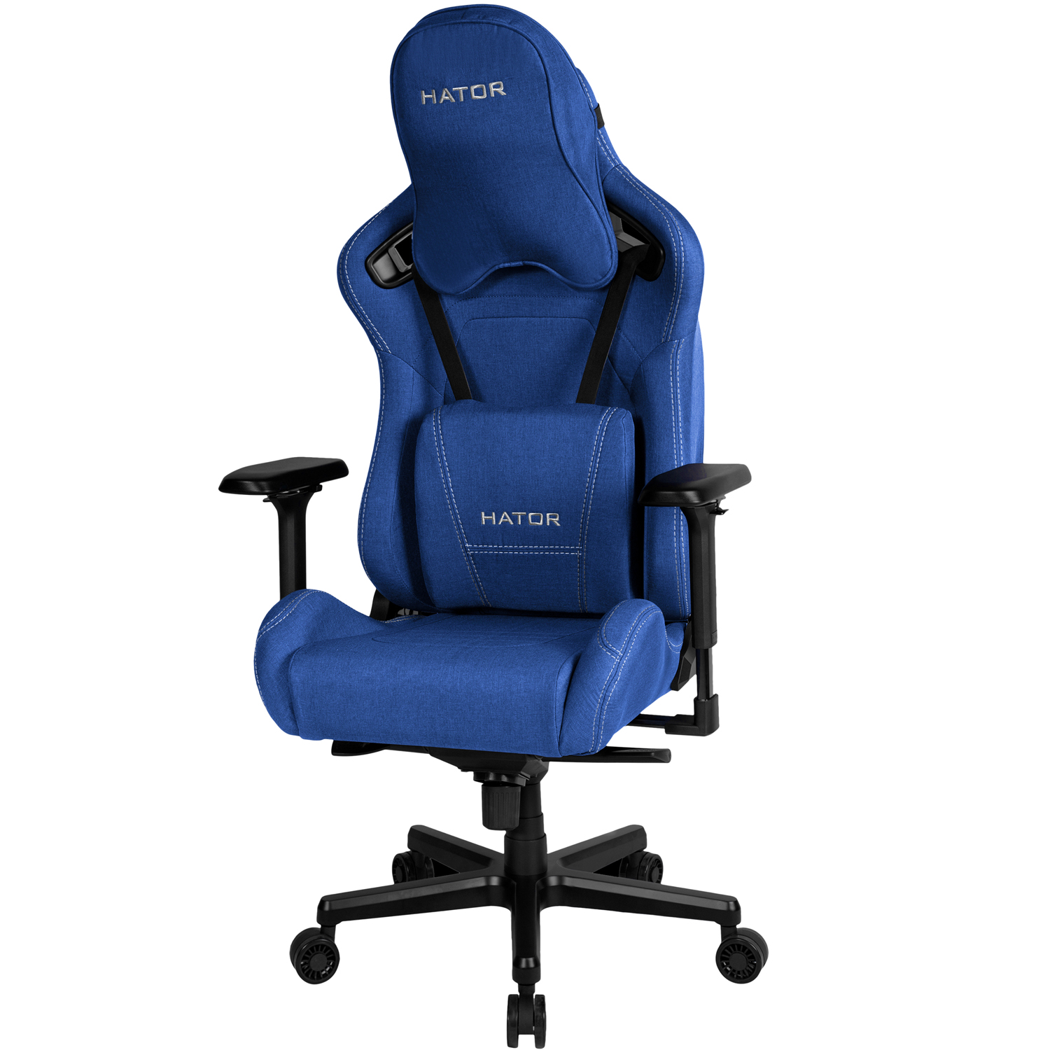 Кресло геймерское Hator Arc Fabric Черный, Jeans Blue (78527679) недорого