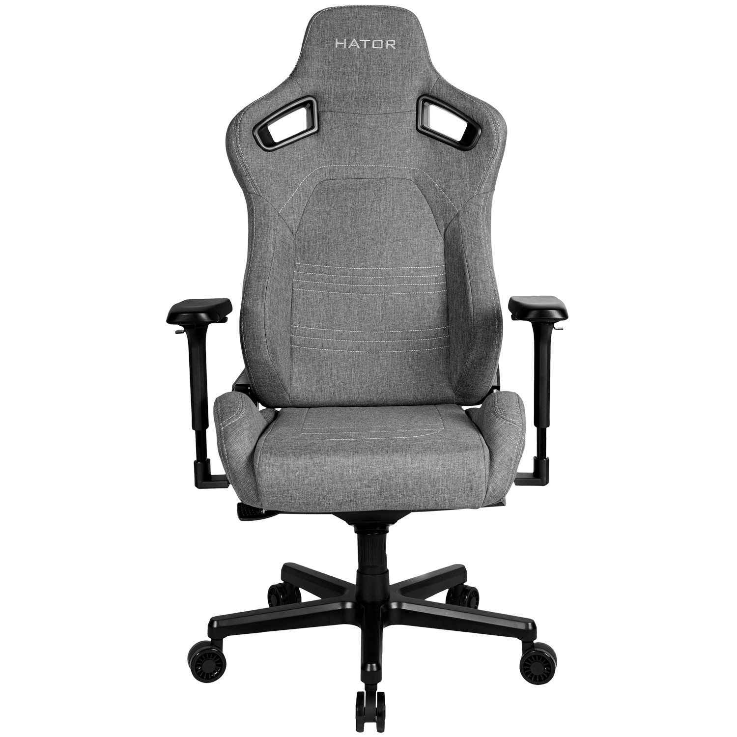 Кресло геймерское Hator Arc Fabric Черный, Stone Grey (78527680) с доставкой