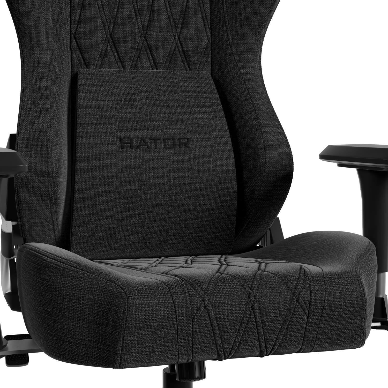 Кресло геймерское Hator Darkside 3L Fabric Black (781489166) в Киеве