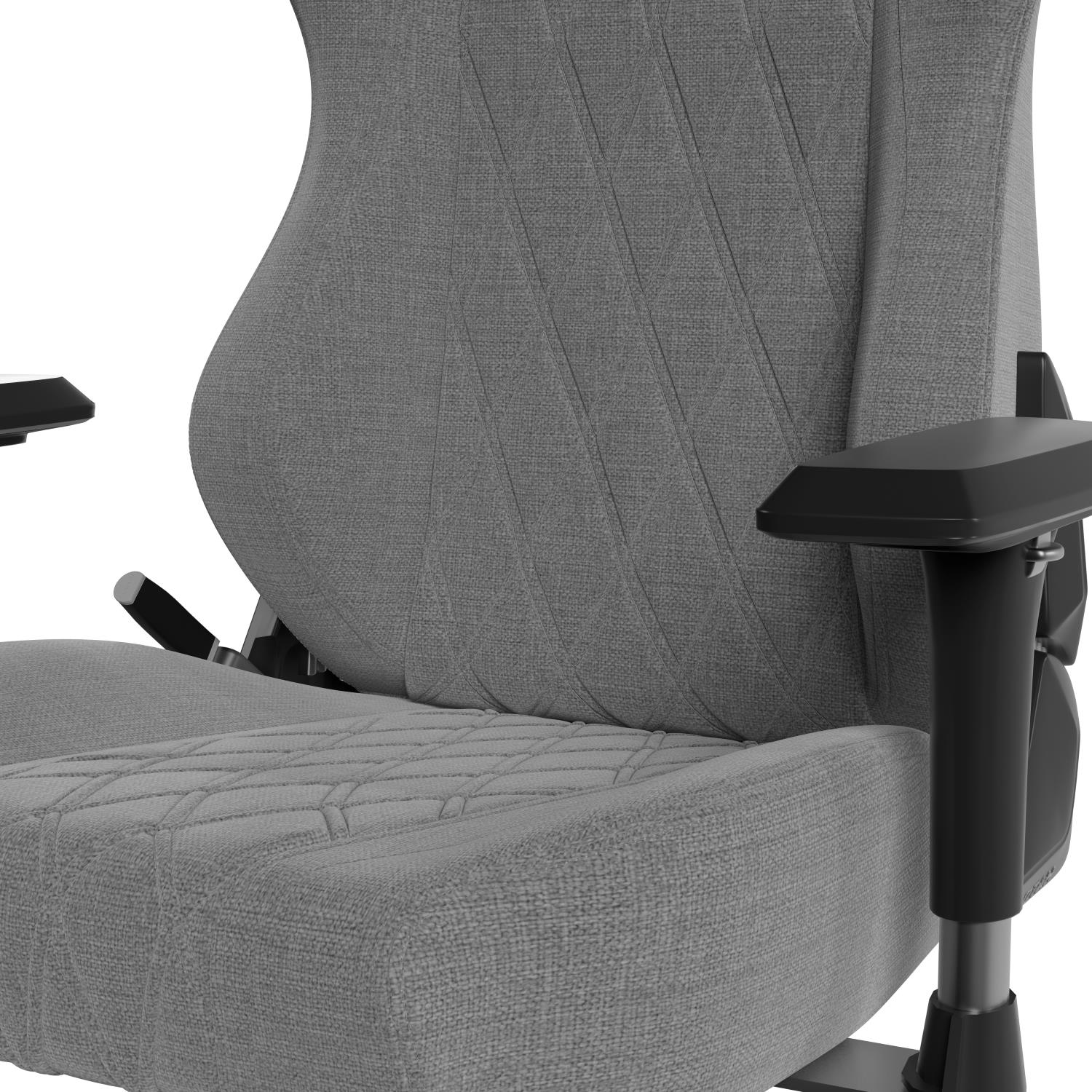 Кресло геймерское Hator Darkside 3L Fabric Grey (781489167) в Украине