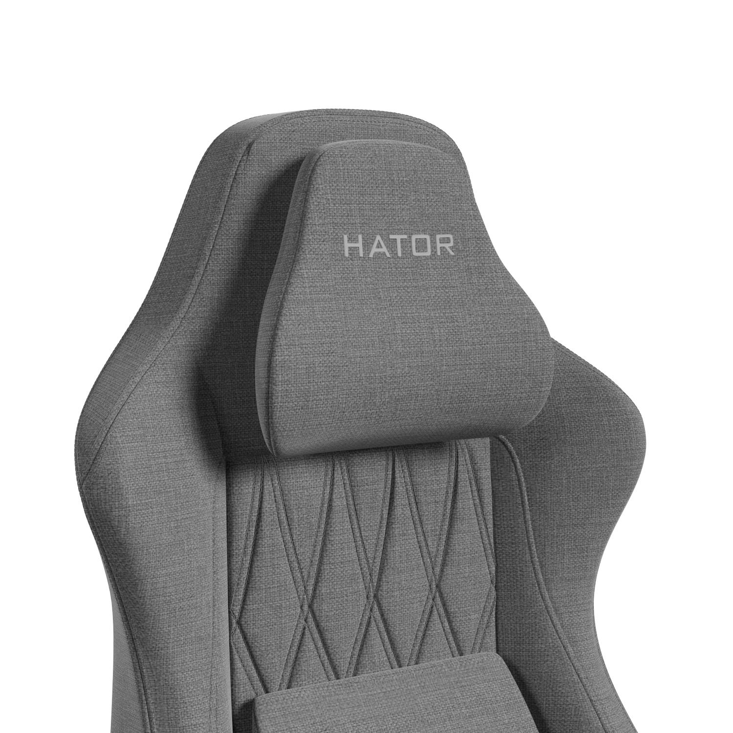 Кресло геймерское Hator Darkside 3L Fabric Grey (781489167) в интернет-магазине