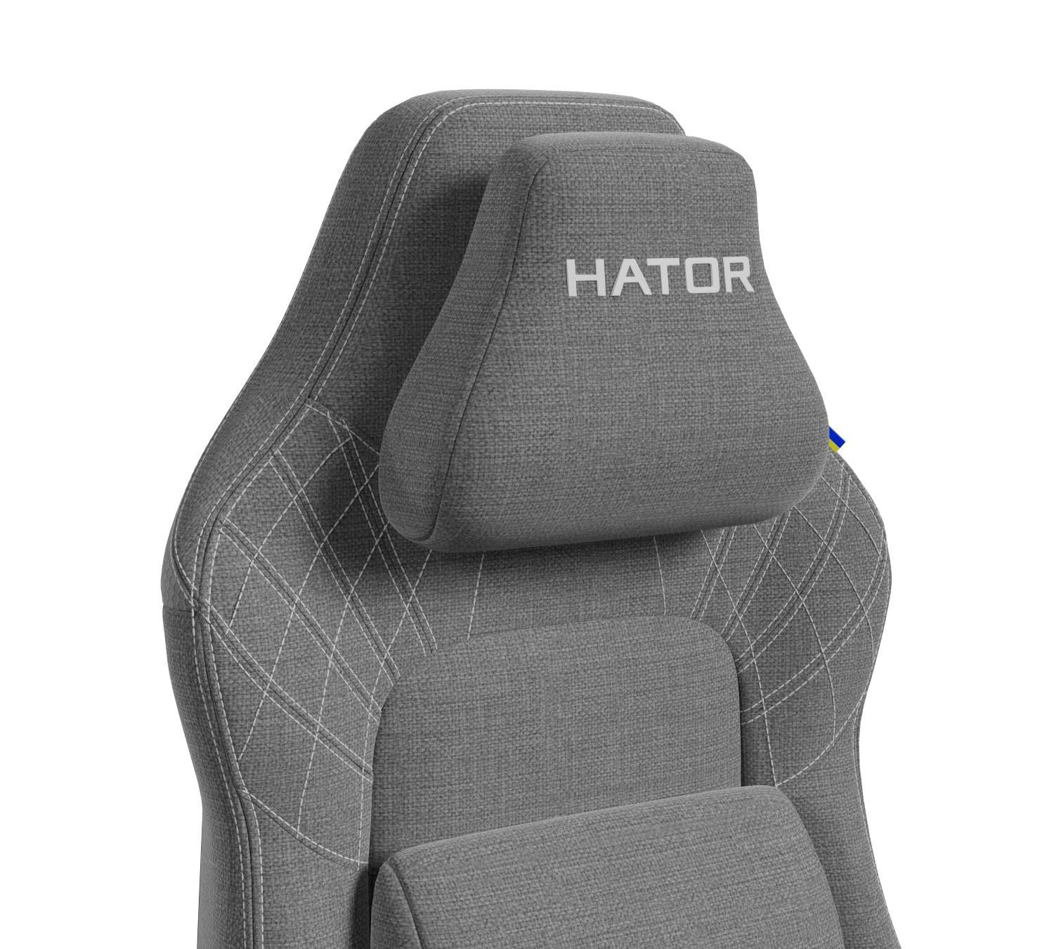 Кресло геймерское Hator Darkside 3L PRO Fabric Grey (781489168) фото