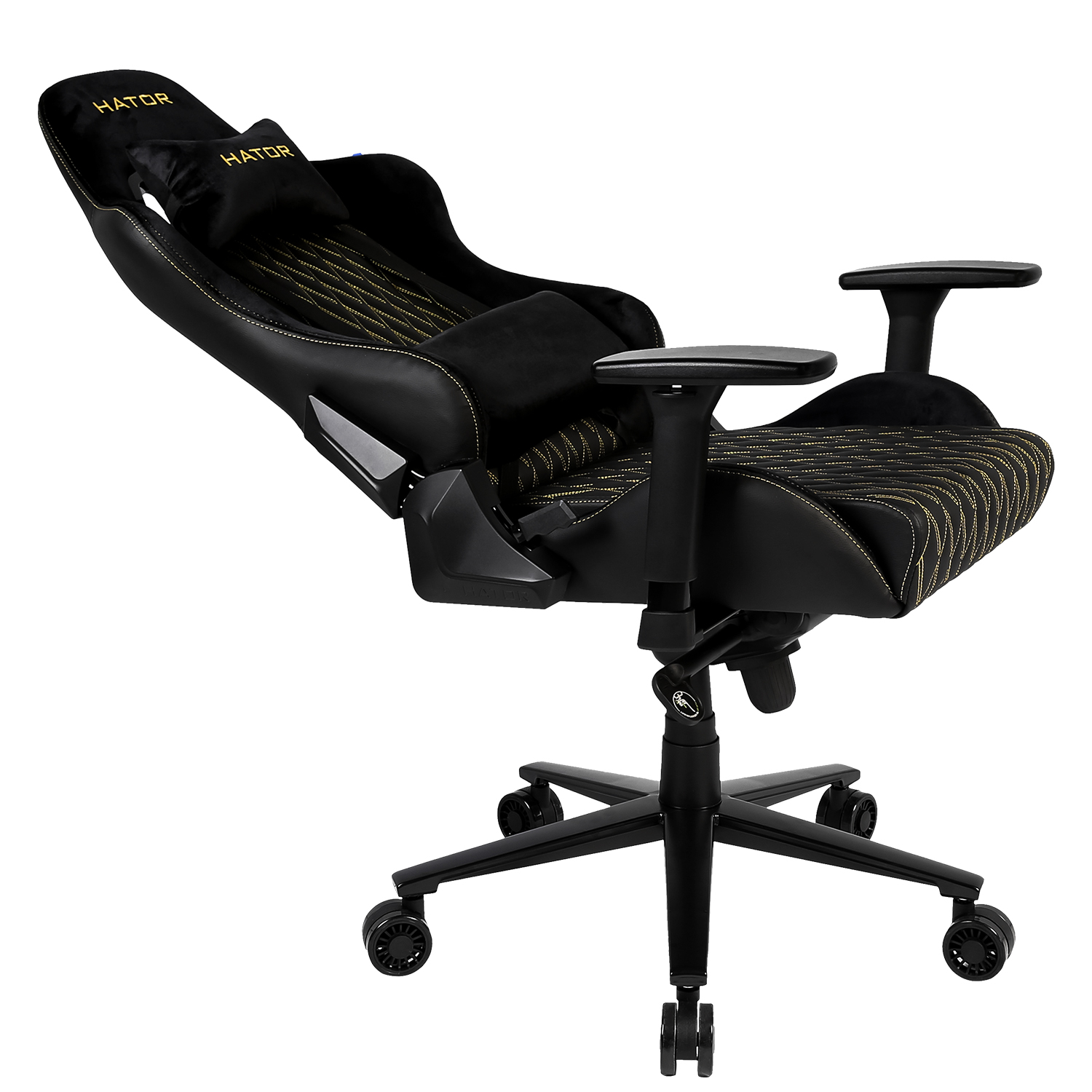 Кресло геймерское Hator Darkside PRO Черный, Желтый (78866074) в интернет-магазине
