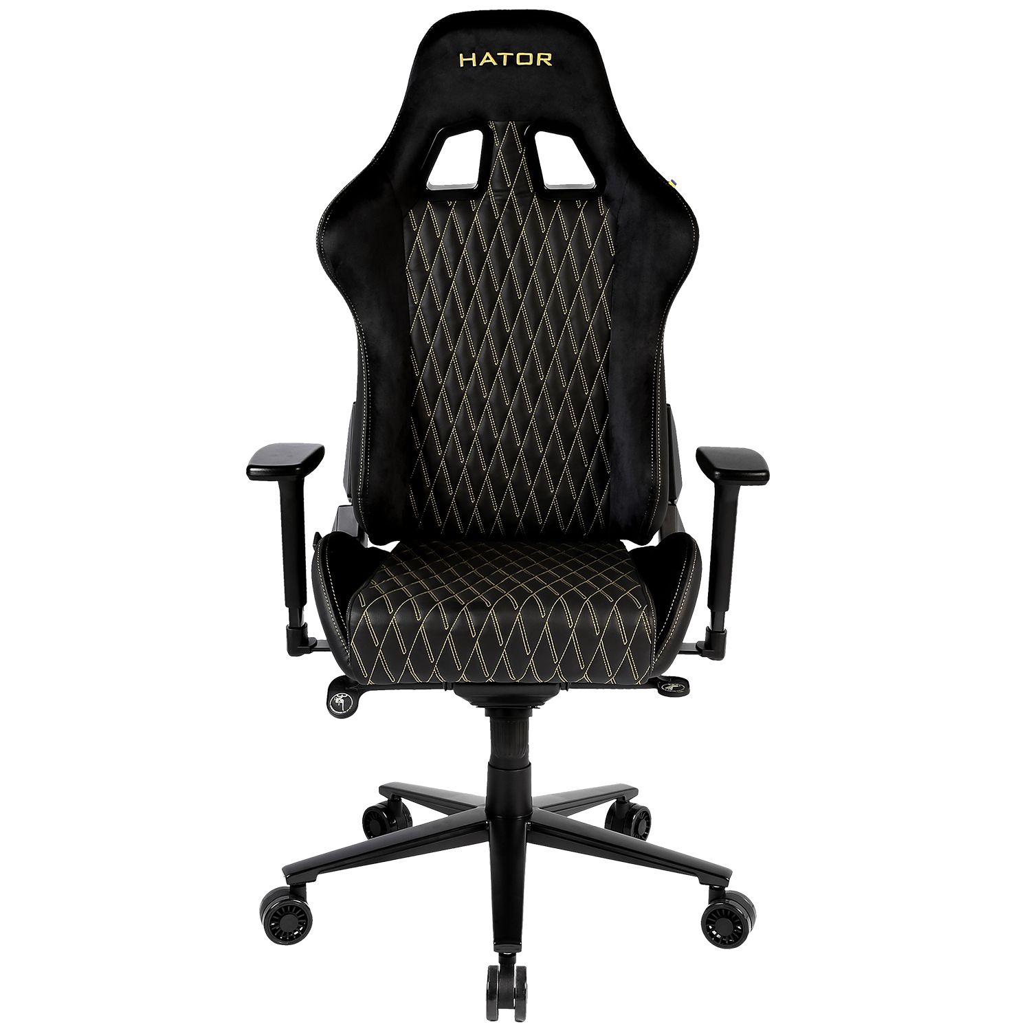 Кресло геймерское Hator Darkside PRO Черный, Желтый (78866074) дешево