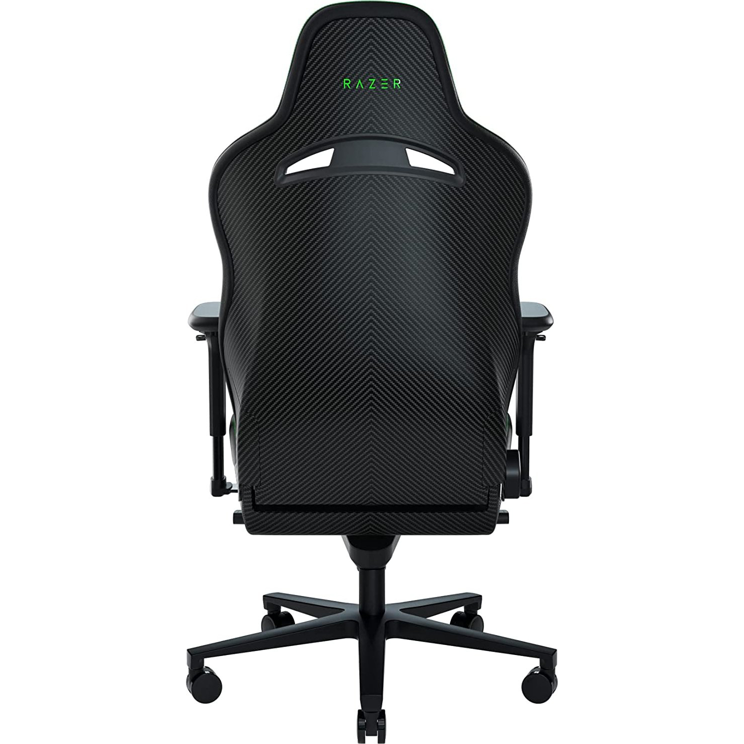 Крісло геймерське Enki Pro Чорний, Зелений (79518283) с доставкой