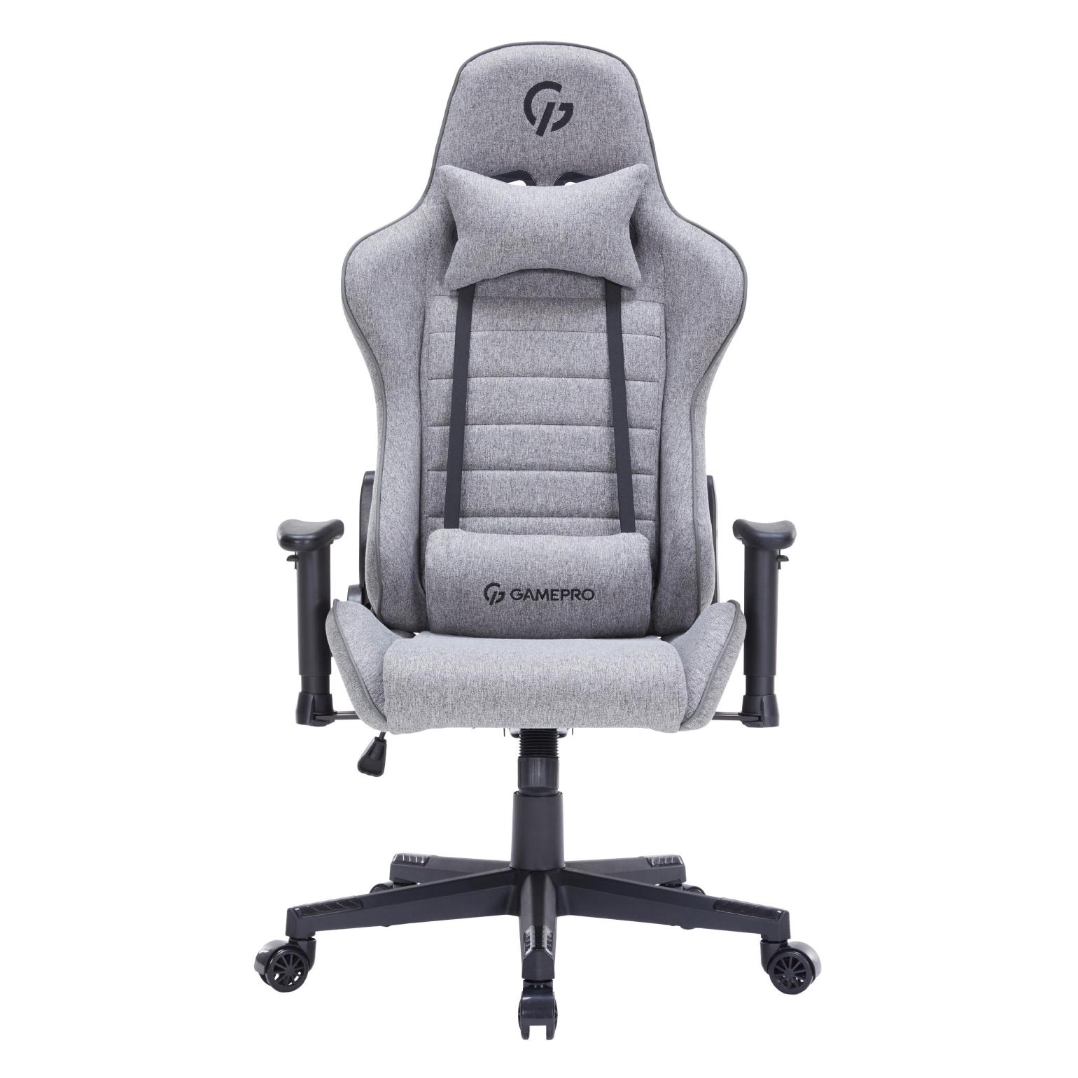 Крісло геймерське Gamepro GC575 Size L Gray (971470436) недорого