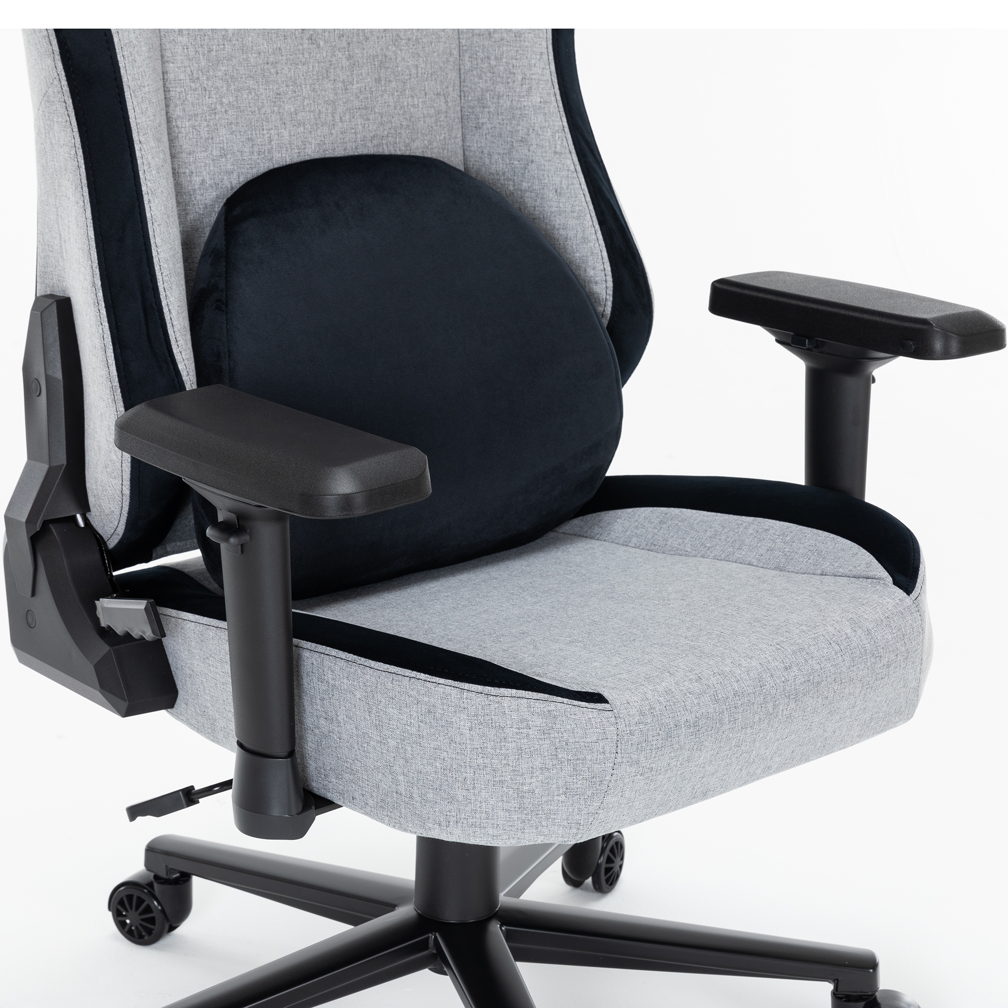 Кресло геймерское GamePro GC715 Linen fabric Dark grey (971033032) kupistul