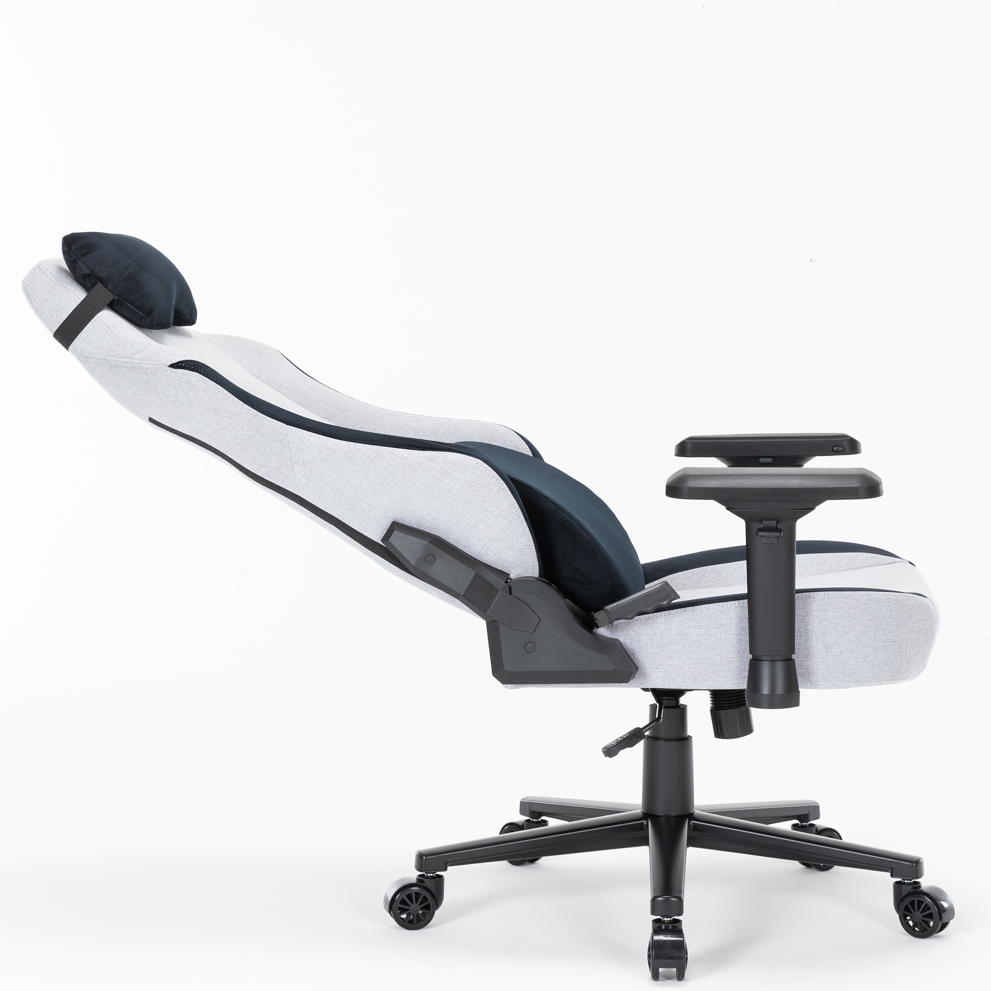 Крісло геймерське GamePro GC715 Linen fabric Light grey (971033031) цена