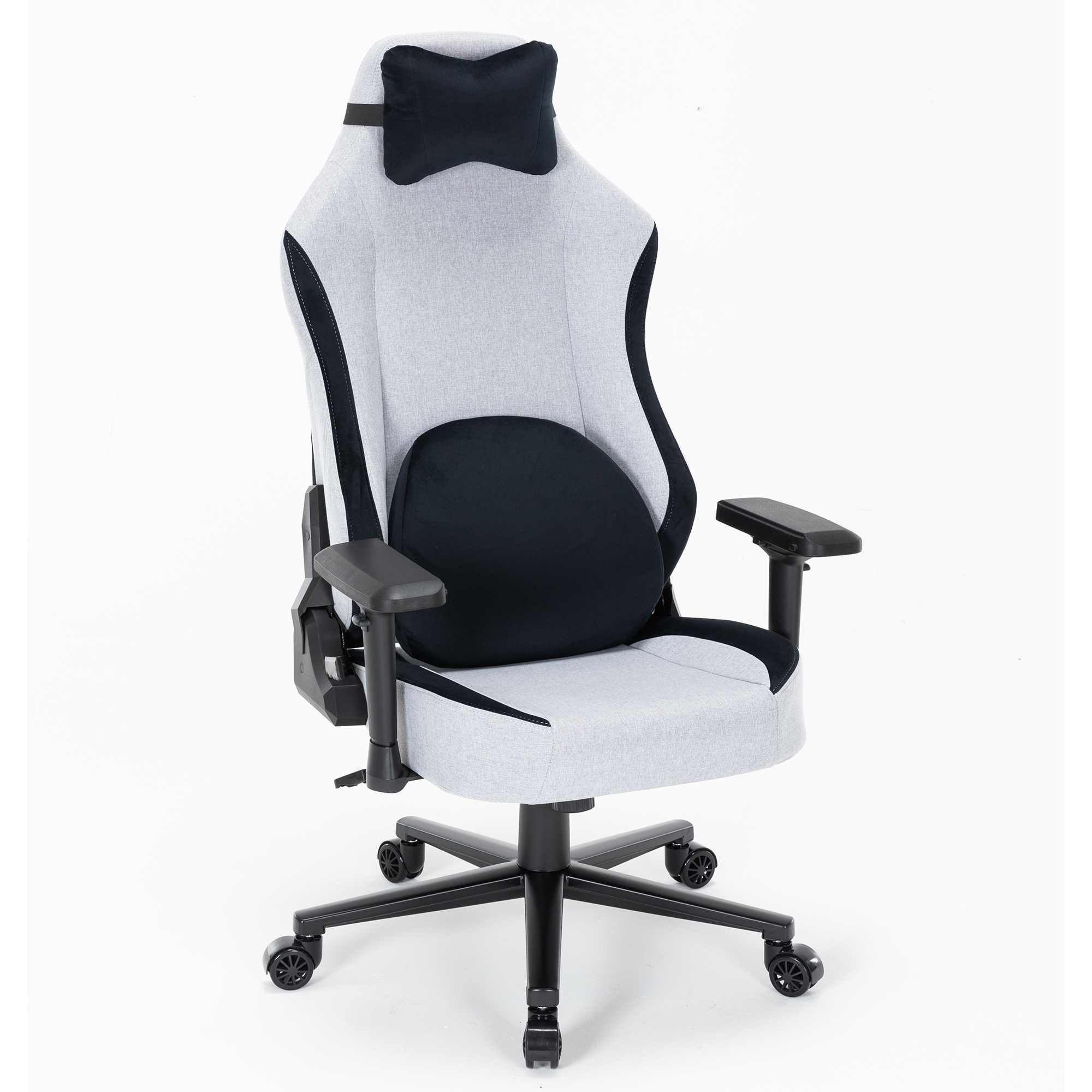 Крісло геймерське GamePro GC715 Linen fabric Light grey (971033031) недорого