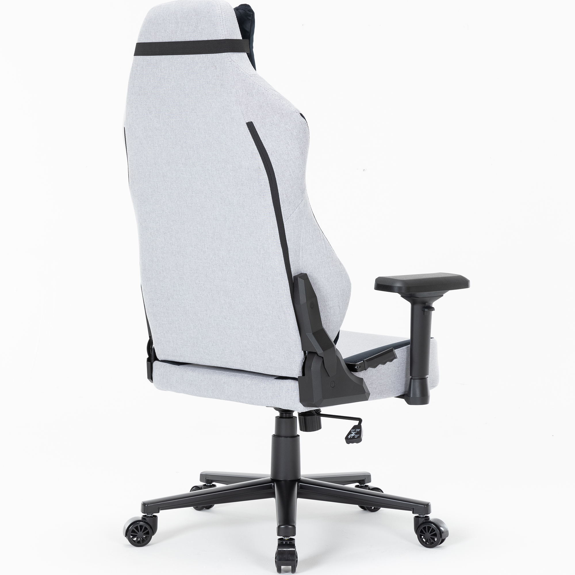 Крісло геймерське GamePro GC715 Linen fabric Light grey (971033031) фото
