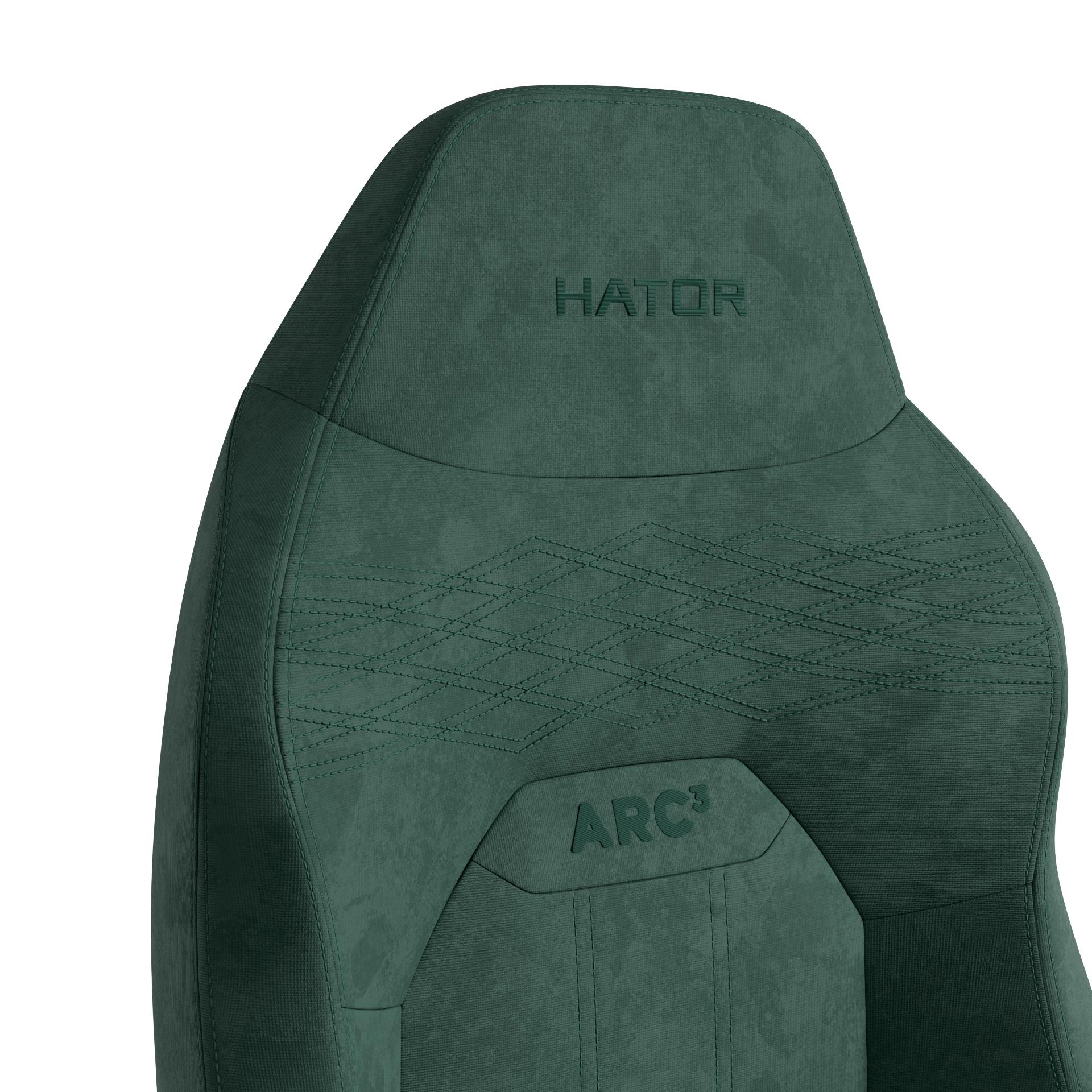 Кресло геймерское Hator Arc 3 L Velour Emerald (781489284) купить