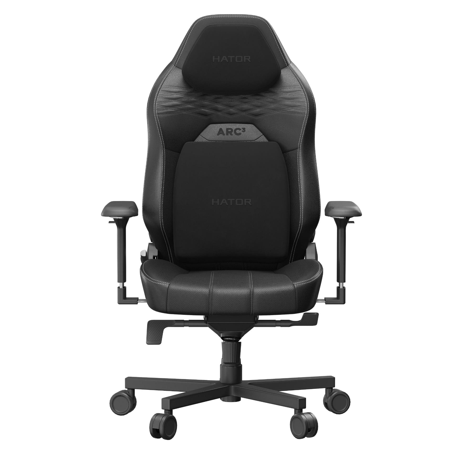 Крісло геймерське Hator Arc 3 S PU Black (781489354) недорого
