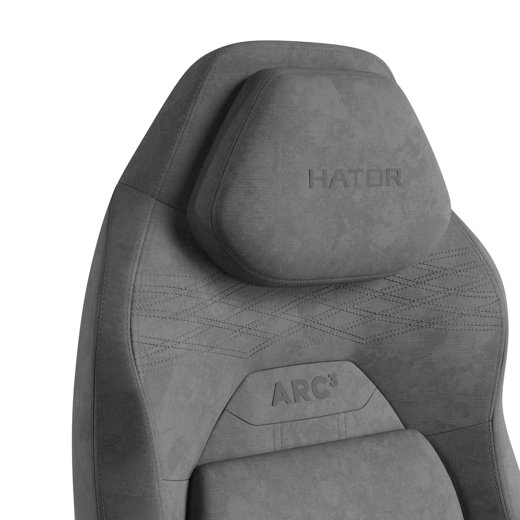 Крісло геймерське Hator Arc 3 S Velour Grey (781489348) купить