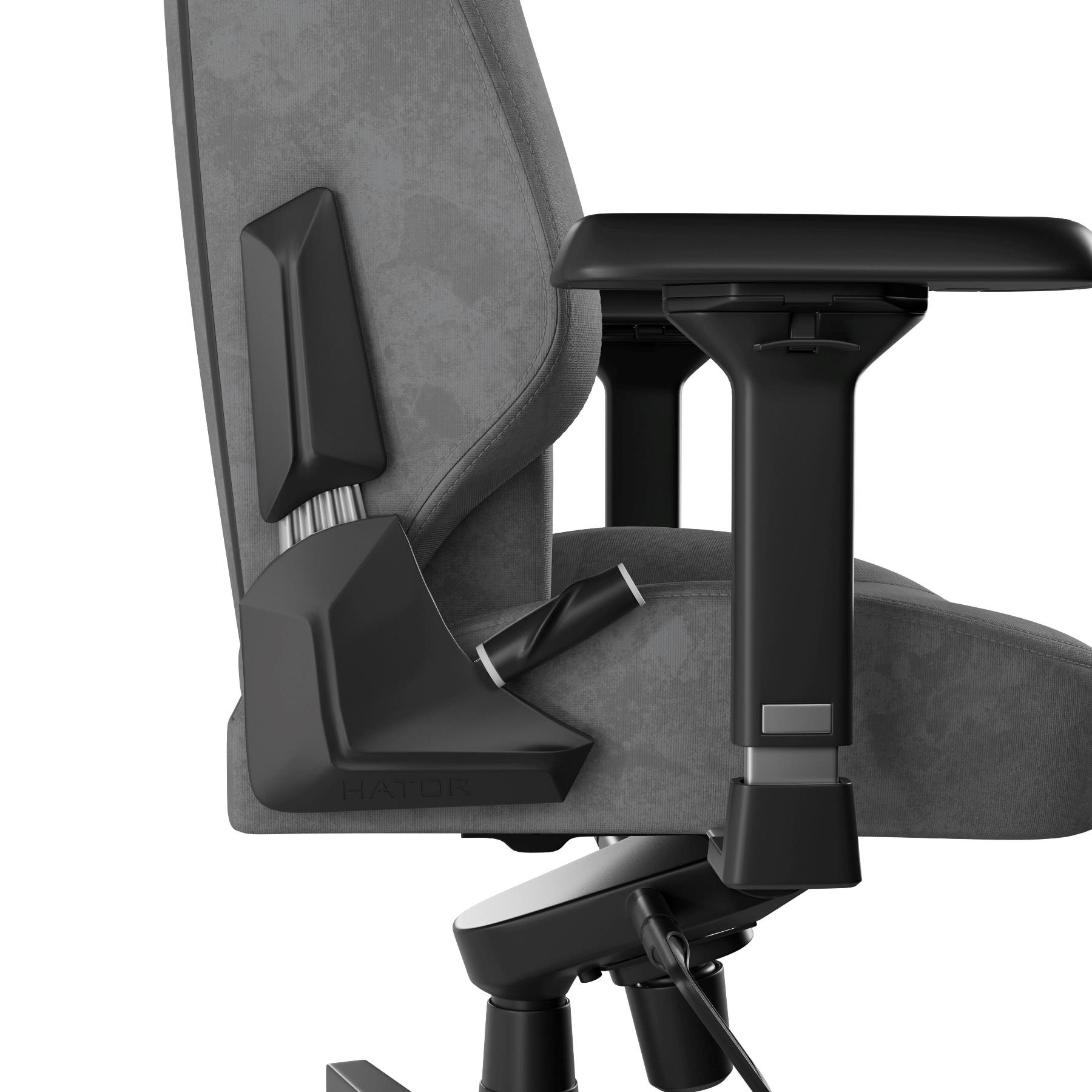 Крісло геймерське Hator Arc 3 S Velour Grey (781489348) недорого