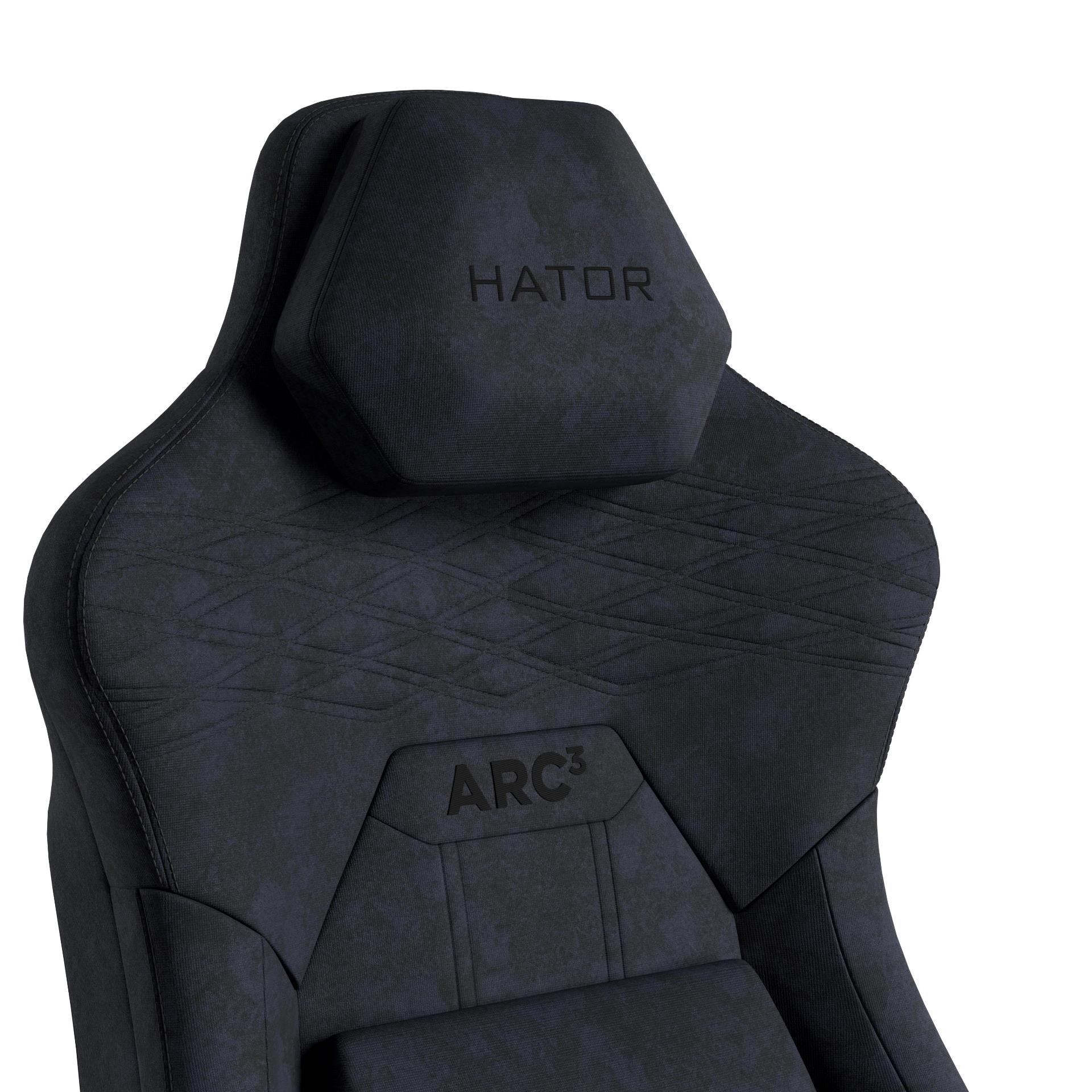 Крісло геймерське Hator Arc 3 XL Velour Black (781489350) купить