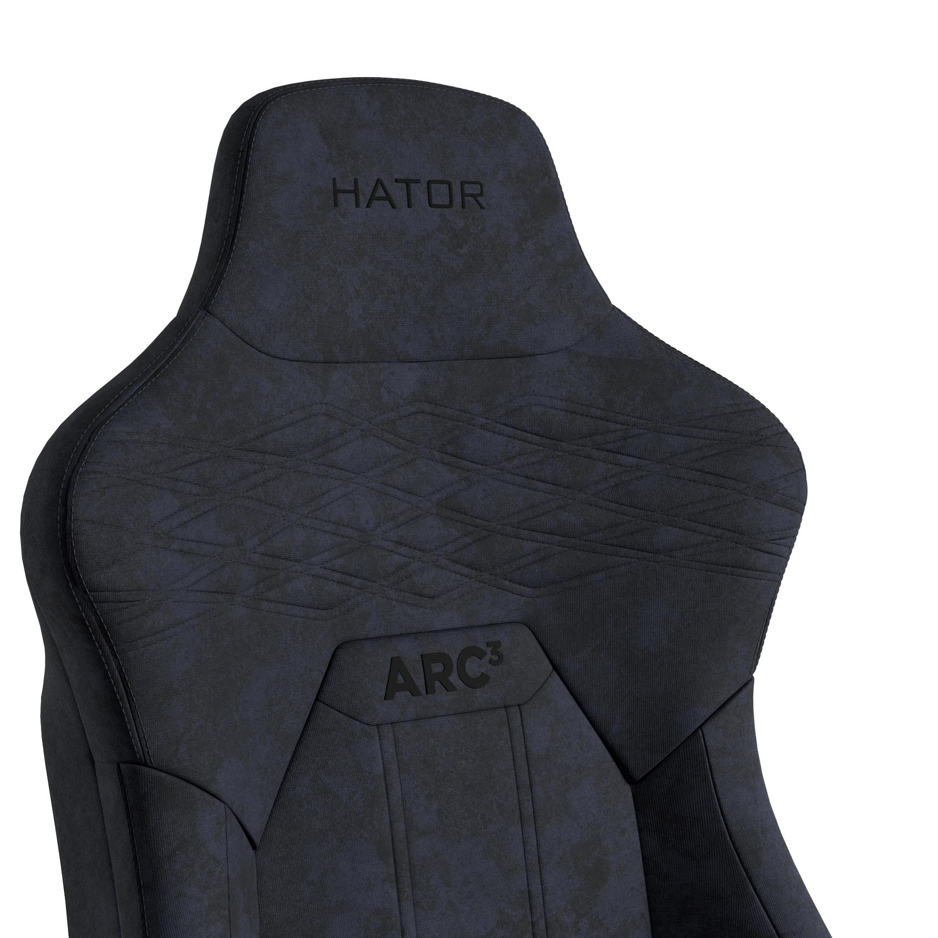 Крісло геймерське Hator Arc 3 XL Velour Black (781489350) kupistul