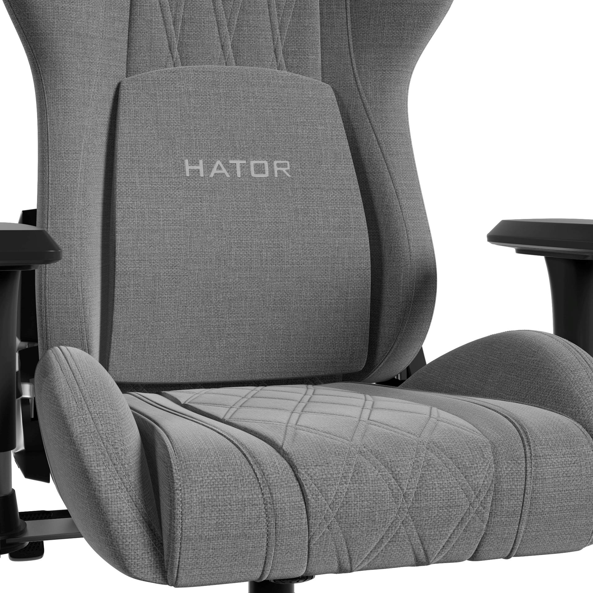 Крісло геймерське Hator Darkside 3M Fabric Grey (781489351) цена