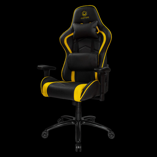 Крісло геймерське Hator Sport Essential Чорний, Жовтий (78450017) в Киеве