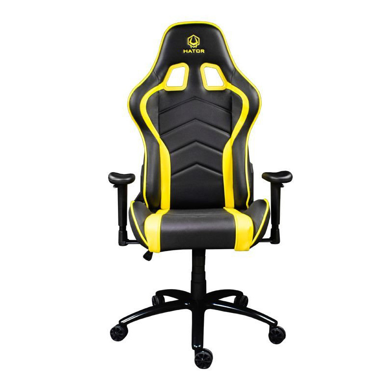 Крісло геймерське Hator Sport Essential Чорний, Жовтий (78450017) недорого
