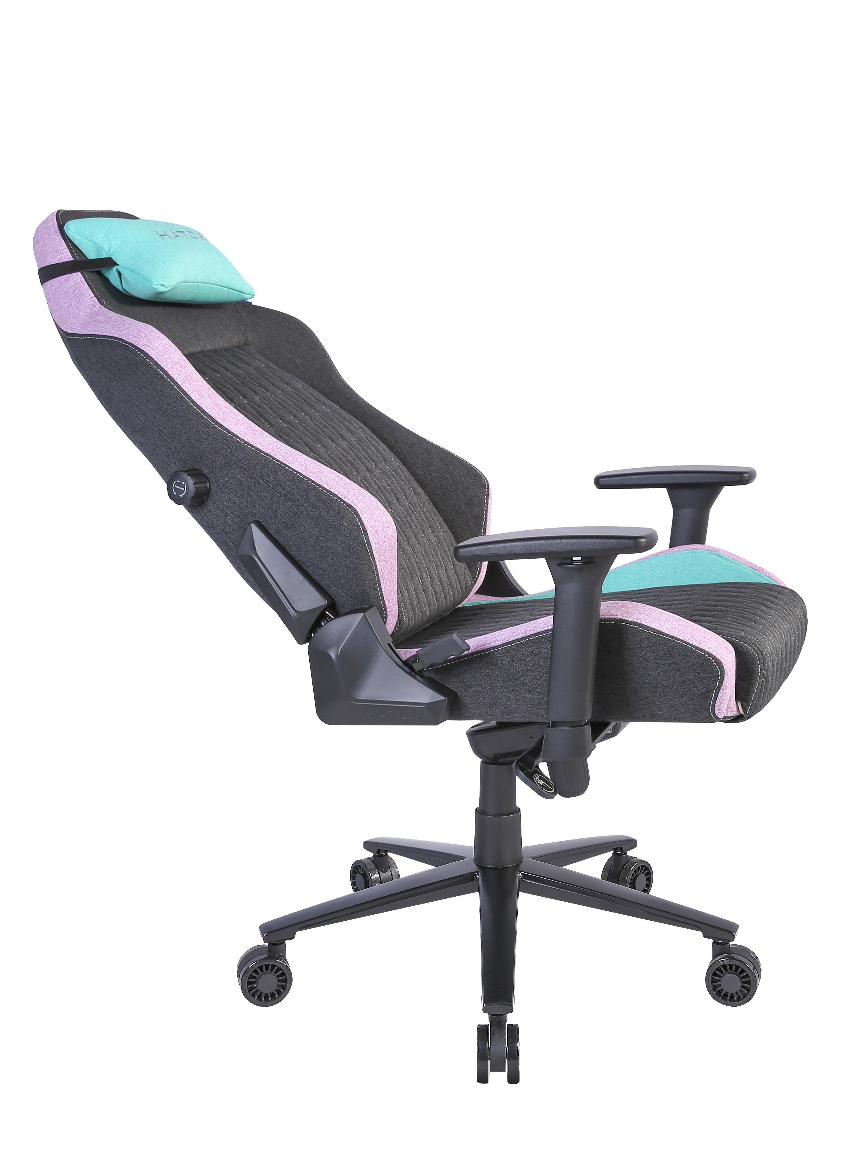Кресло геймерское Hator Ironsky Fabric Серый, Back to 80th L.E. (781137394) с доставкой