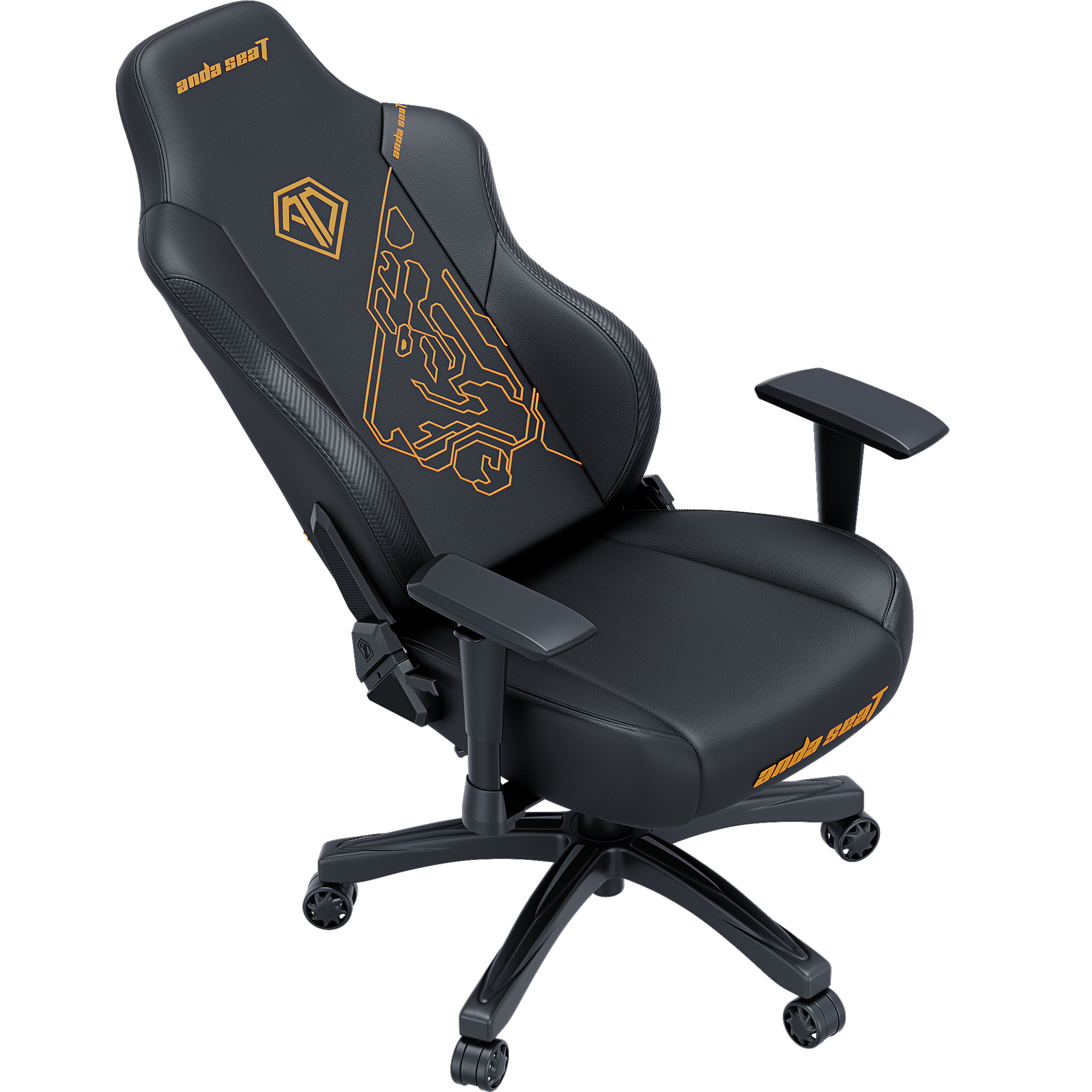 Кресло геймерское Phantom 3 Tiger edition PVC Size L Black (871269466) в Киеве