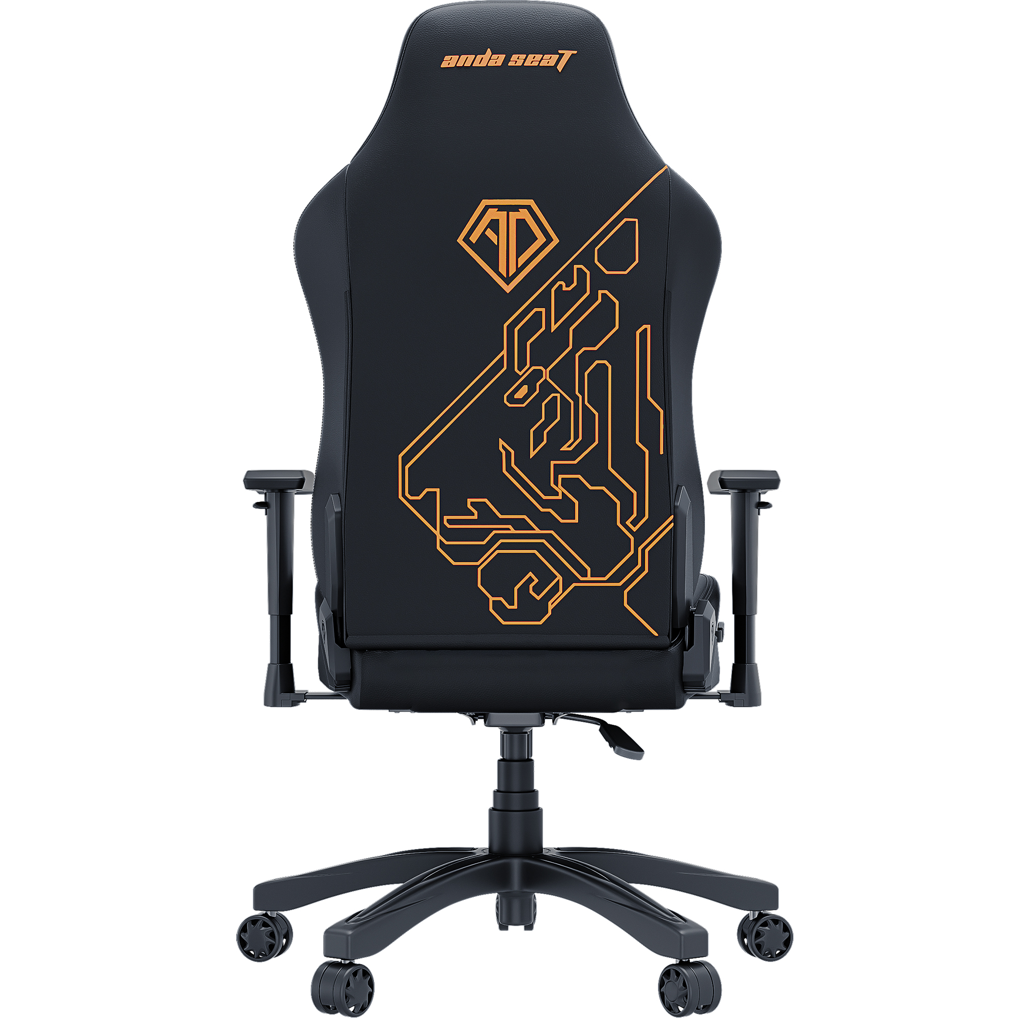 Кресло геймерское Phantom 3 Tiger edition PVC Size L Black (871269466) в Украине